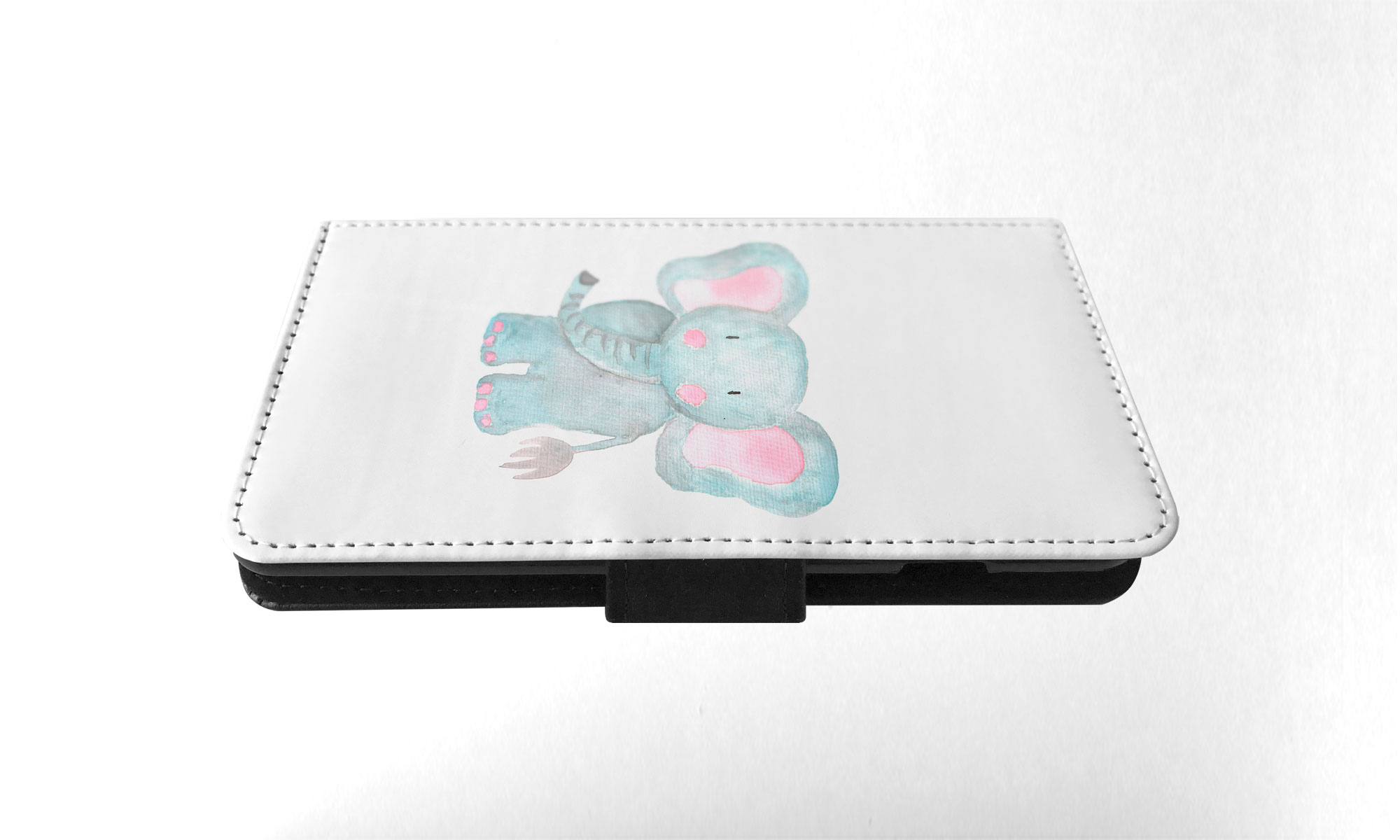 FLIP CASE FOR APPLE IPHONE|WATERCOLOR ELEPHANT - Picture 83 of 193