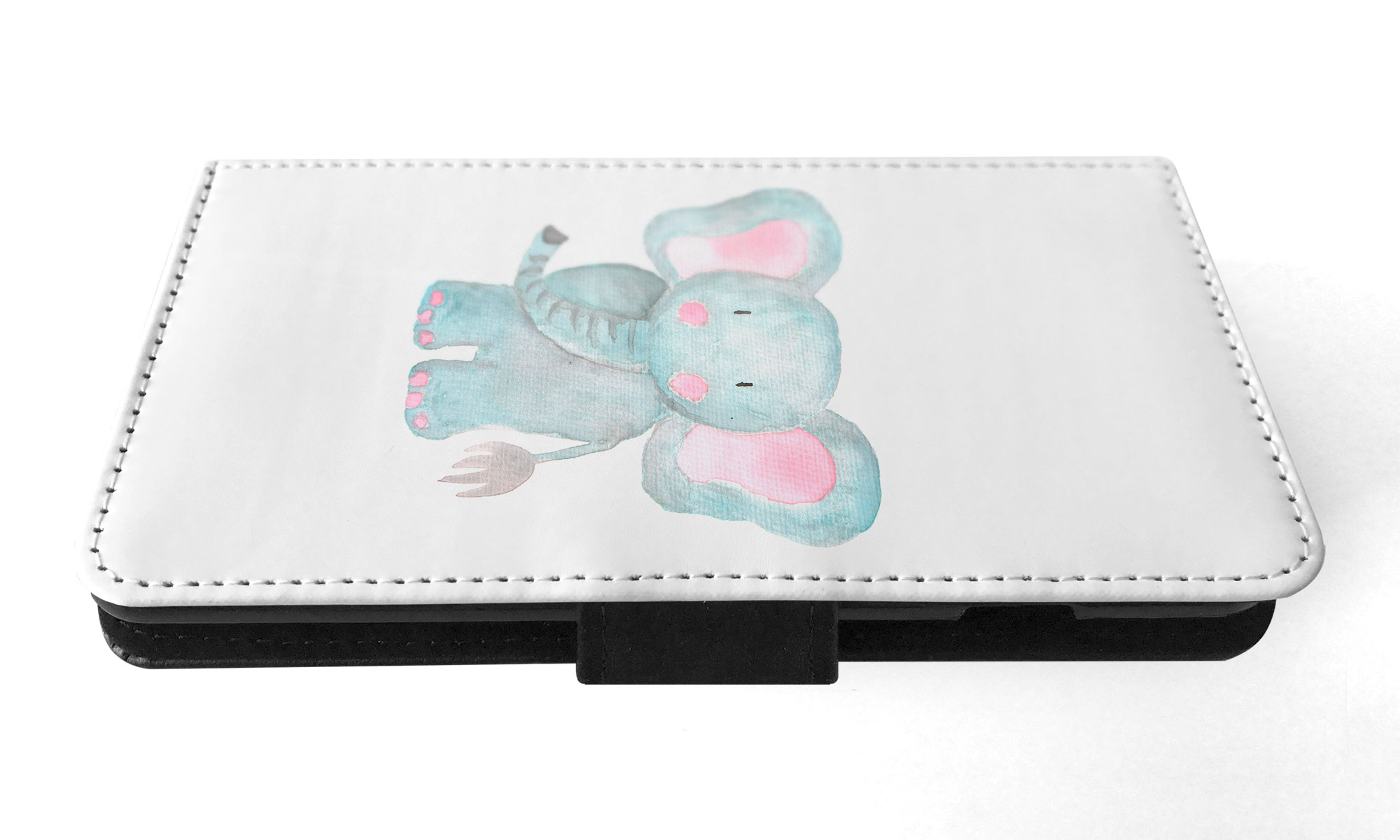 FLIP CASE FOR APPLE IPHONE|WATERCOLOR ELEPHANT - Picture 58 of 193