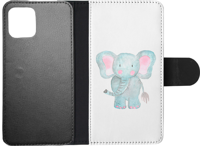 FLIP CASE FOR APPLE IPHONE|WATERCOLOR ELEPHANT - Picture 86 of 193
