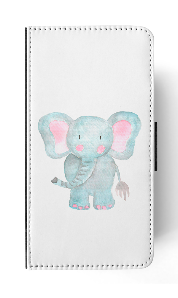 FLIP CASE FOR APPLE IPHONE|WATERCOLOR ELEPHANT - Picture 160 of 193