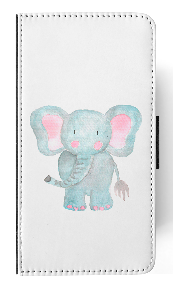 FLIP CASE FOR APPLE IPHONE|WATERCOLOR ELEPHANT - Picture 150 of 193