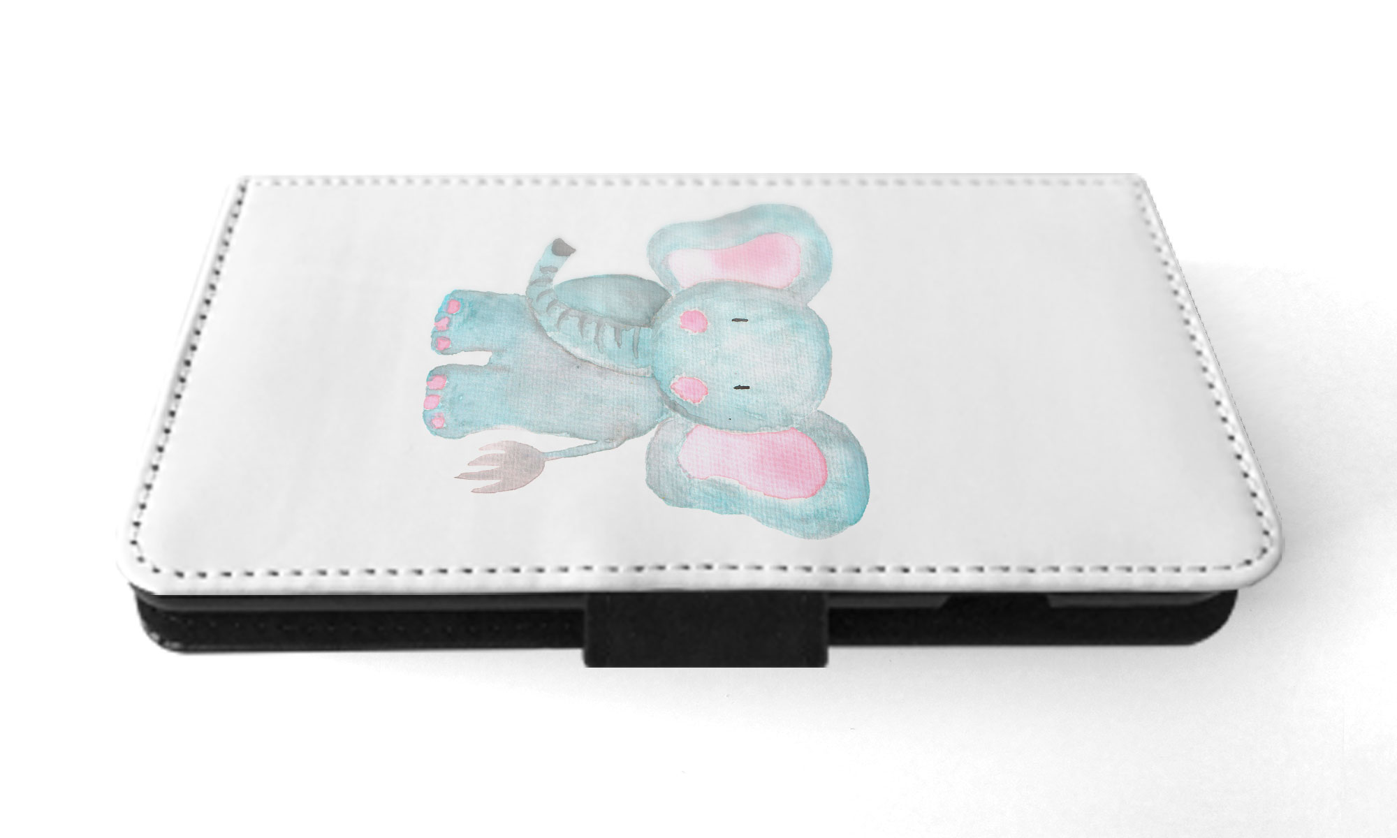 FLIP CASE FOR APPLE IPHONE|WATERCOLOR ELEPHANT - Picture 33 of 193