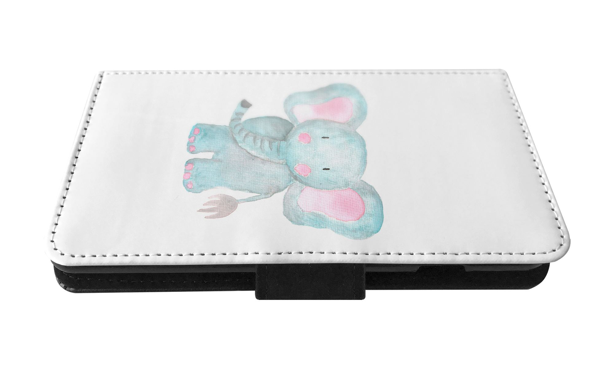FLIP CASE FOR APPLE IPHONE|WATERCOLOR ELEPHANT - Picture 8 of 193