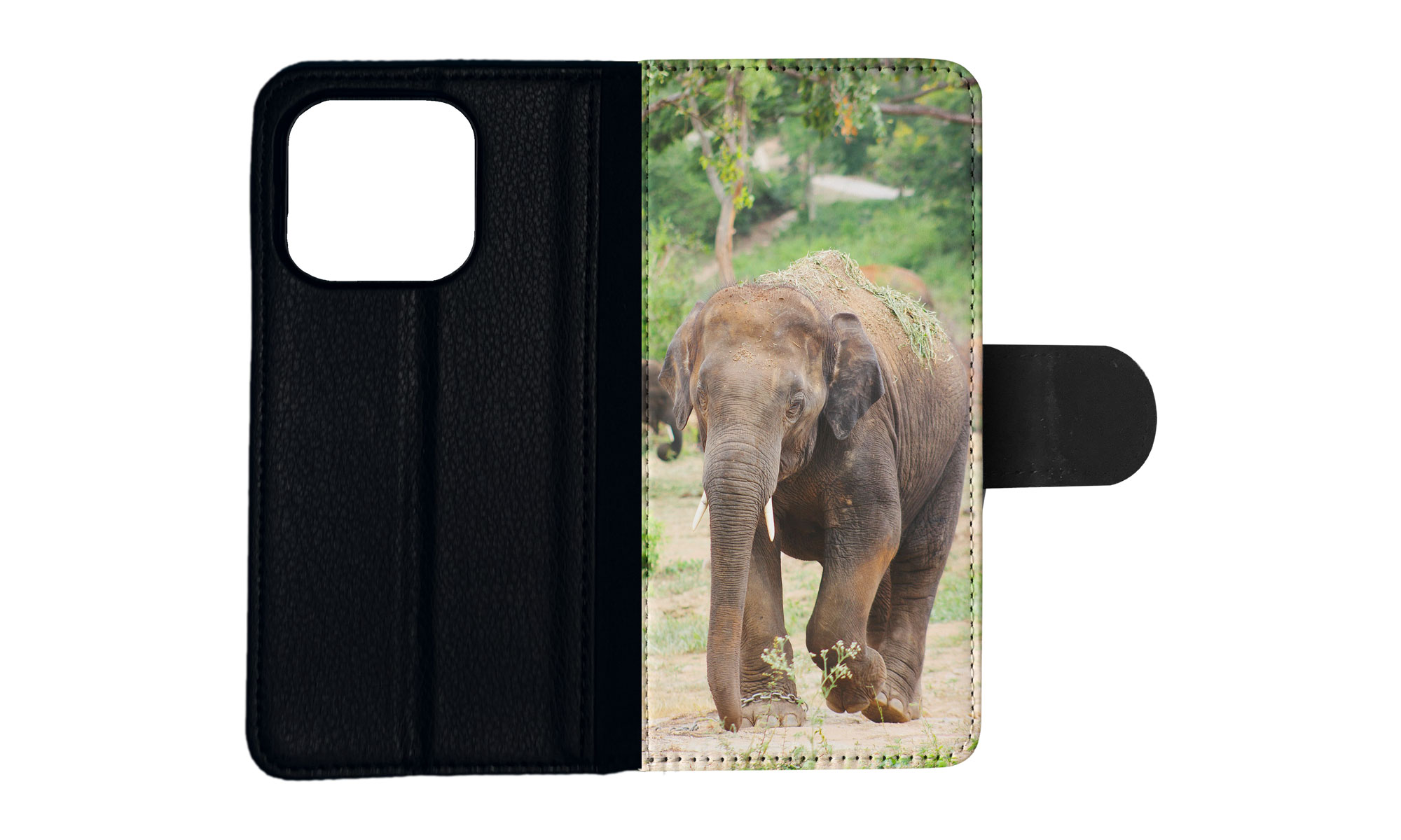 FLIP CASE FOR APPLE IPHONE|ELEPHANT 7 - Foto 74 di 193