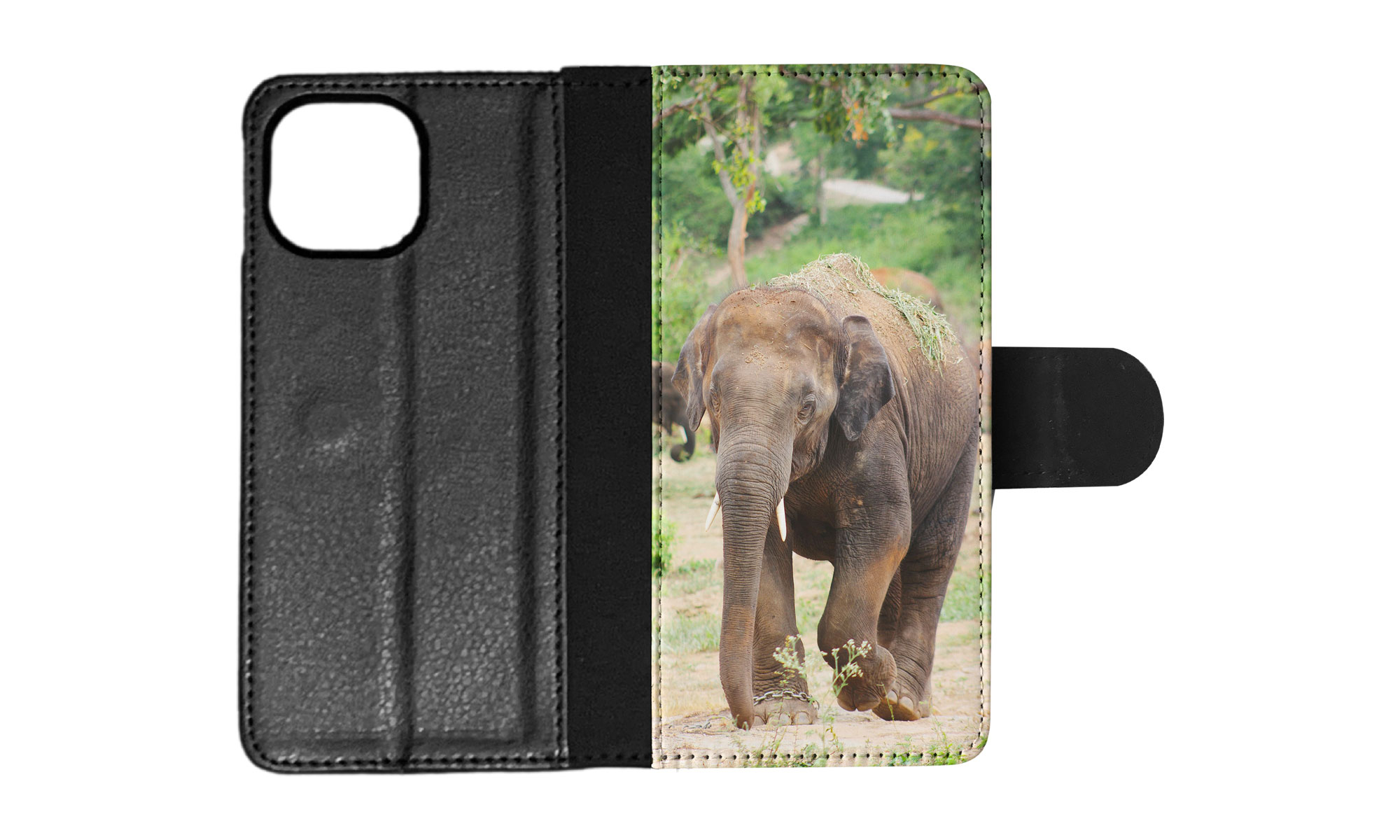 FLIP CASE FOR APPLE IPHONE|ELEPHANT 7 - Foto 64 di 193
