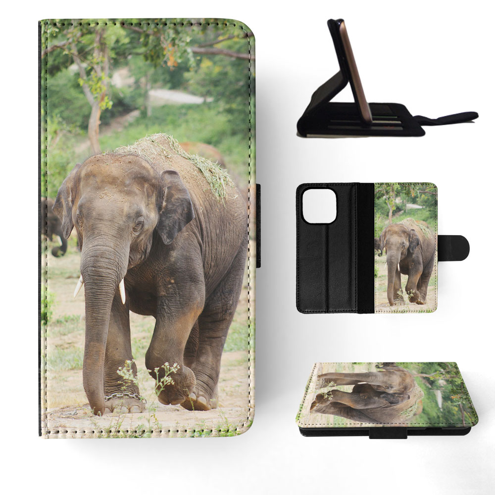 FLIP CASE FOR APPLE IPHONE|ELEPHANT 7 - Foto 51 di 193