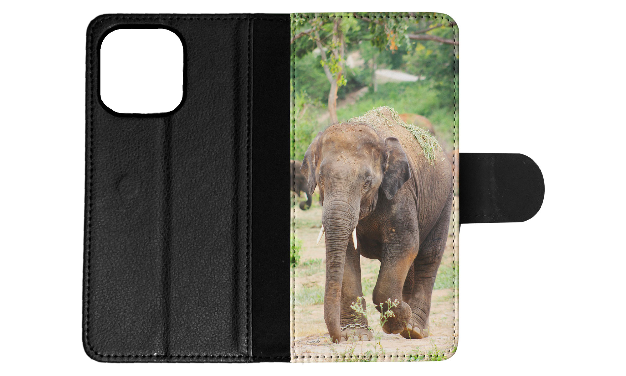 FLIP CASE FOR APPLE IPHONE|ELEPHANT 7 - Foto 49 di 193