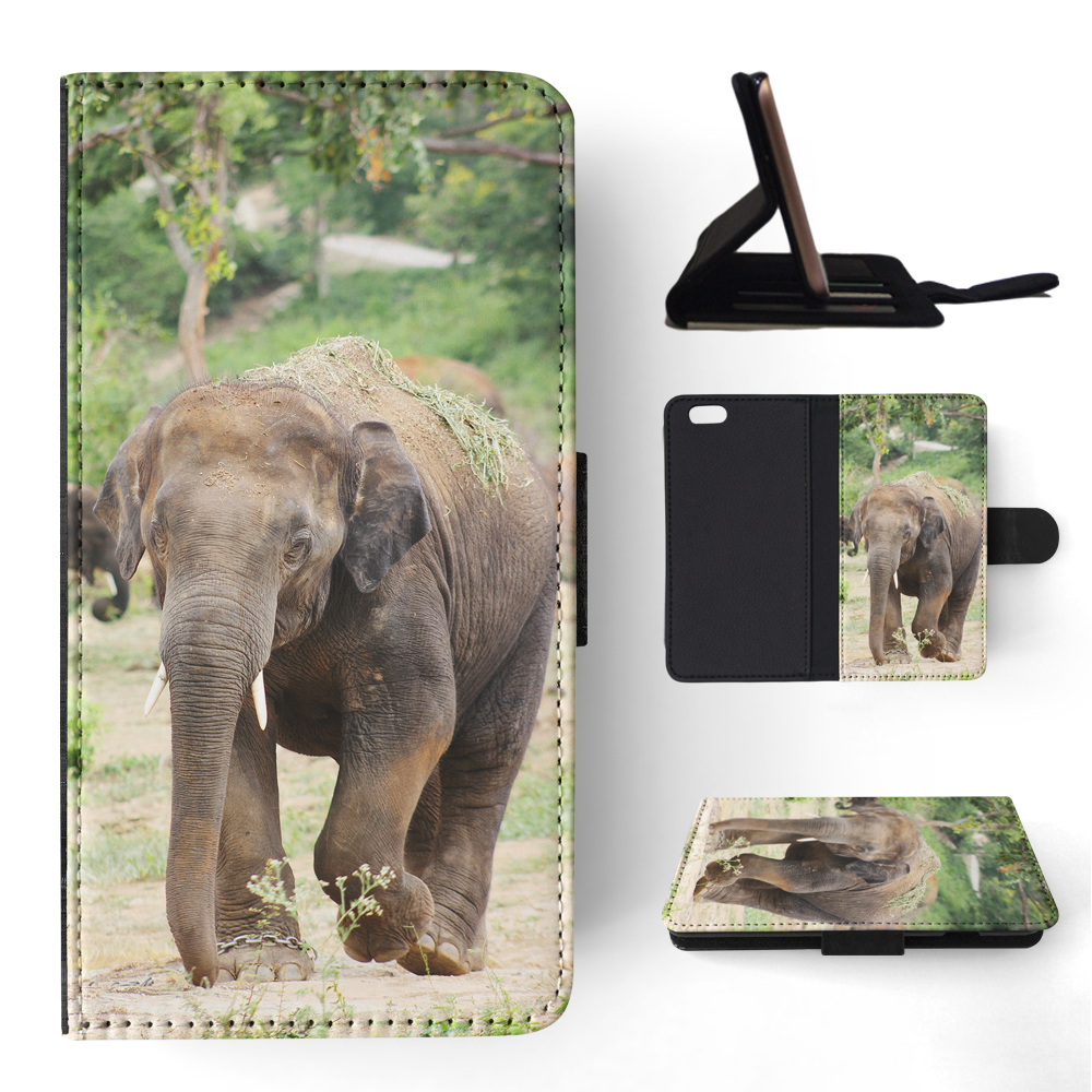 FLIP CASE FOR APPLE IPHONE|ELEPHANT 7 - Foto 159 di 193