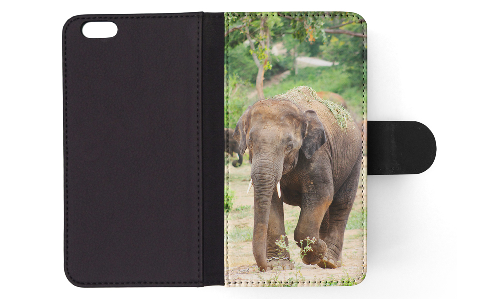 FLIP CASE FOR APPLE IPHONE|ELEPHANT 7 - Foto 152 di 193