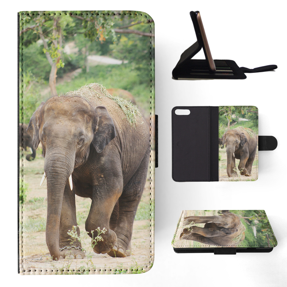 FLIP CASE FOR APPLE IPHONE|ELEPHANT 7 - Foto 129 di 193