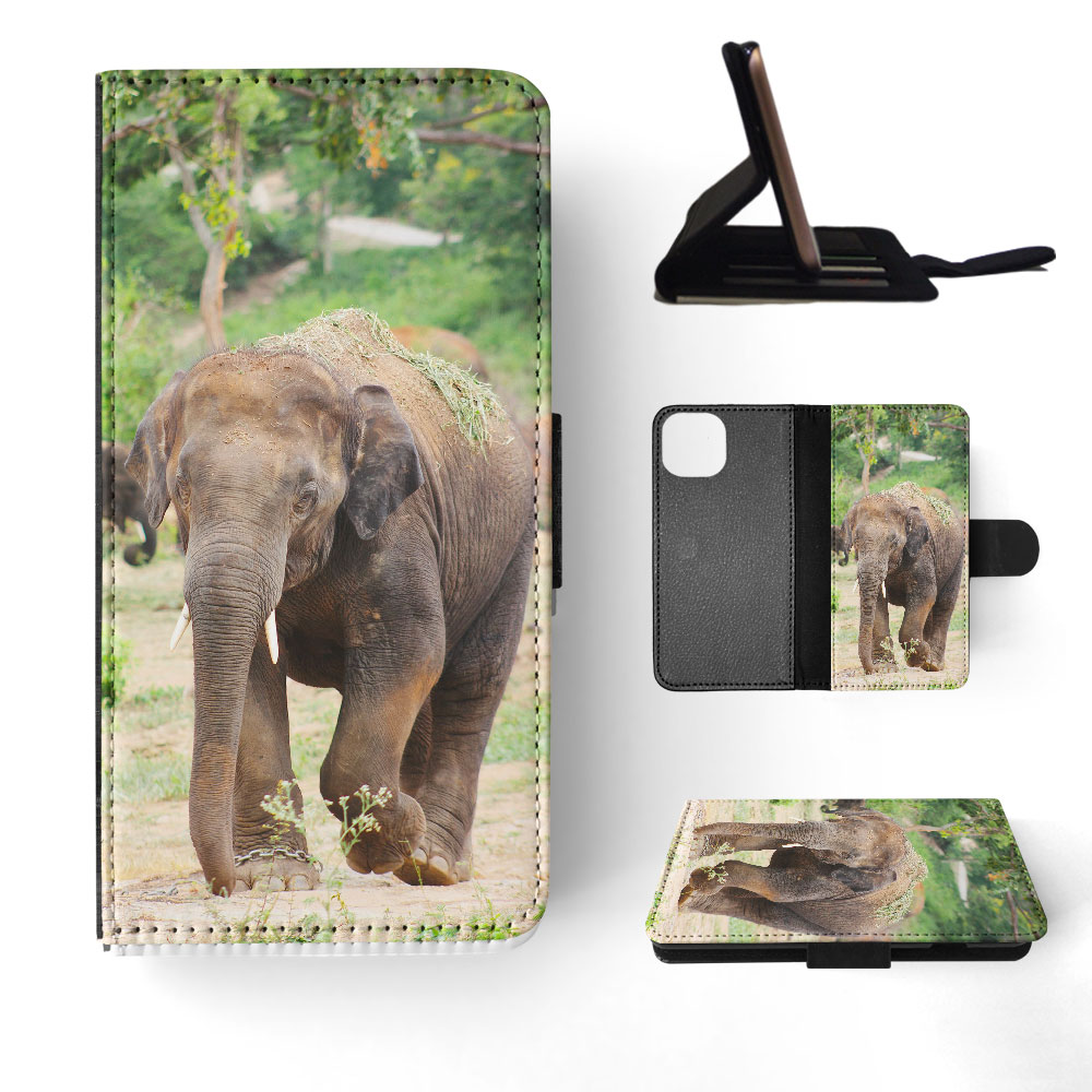 FLIP CASE FOR APPLE IPHONE|ELEPHANT 7 - Foto 41 di 193