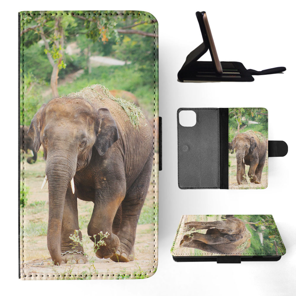 FLIP CASE FOR APPLE IPHONE|ELEPHANT 7 - Foto 36 di 193