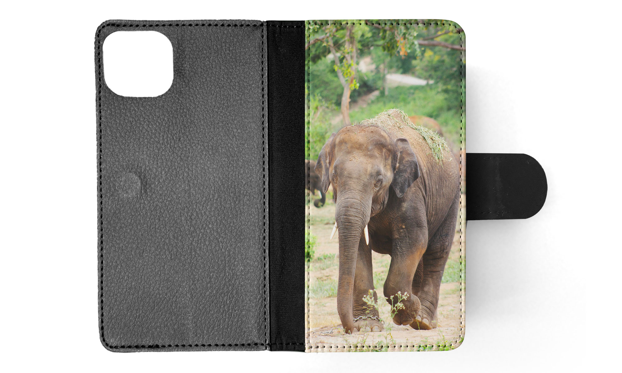 FLIP CASE FOR APPLE IPHONE|ELEPHANT 7 - Foto 39 di 193
