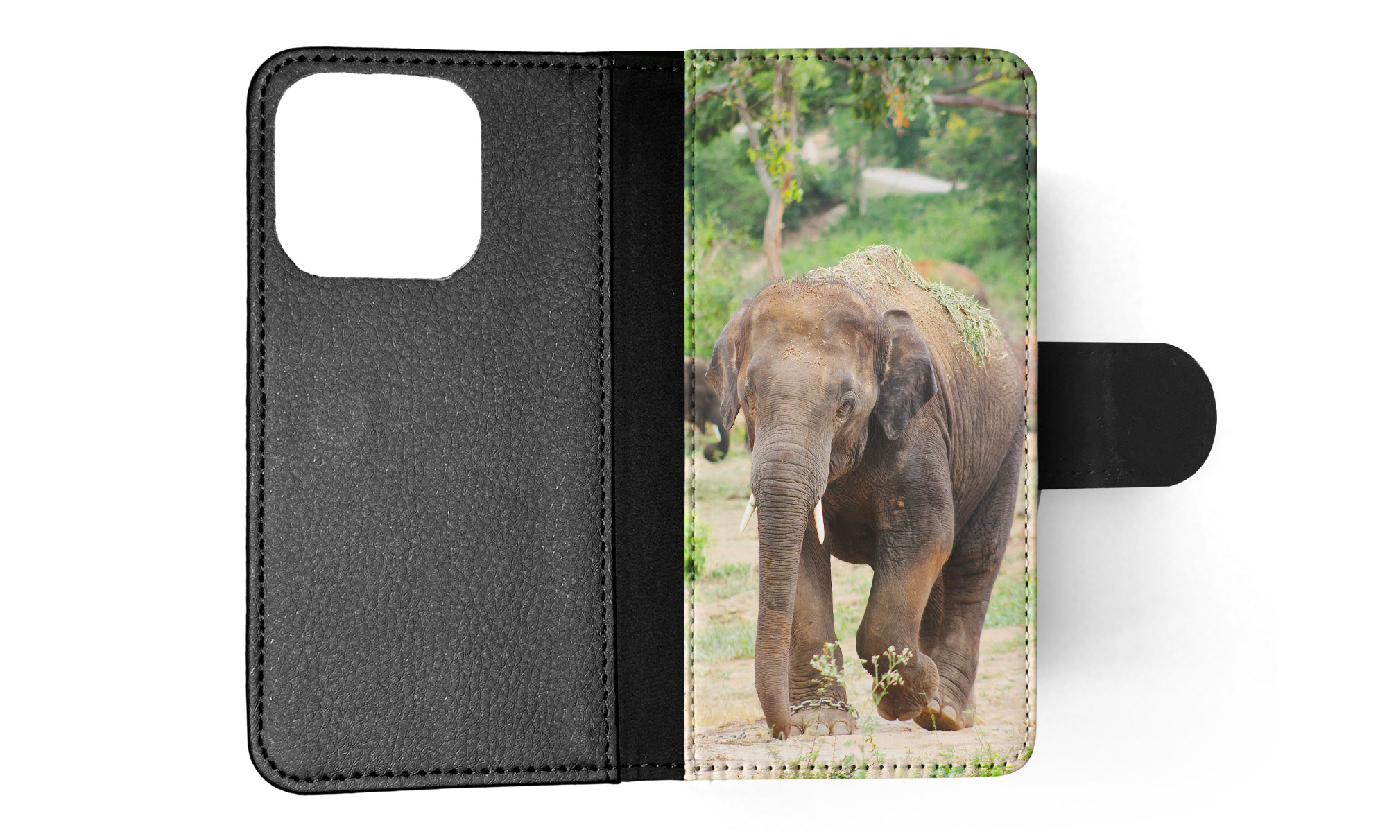 FLIP CASE FOR APPLE IPHONE|ELEPHANT 7 - Foto 34 di 193