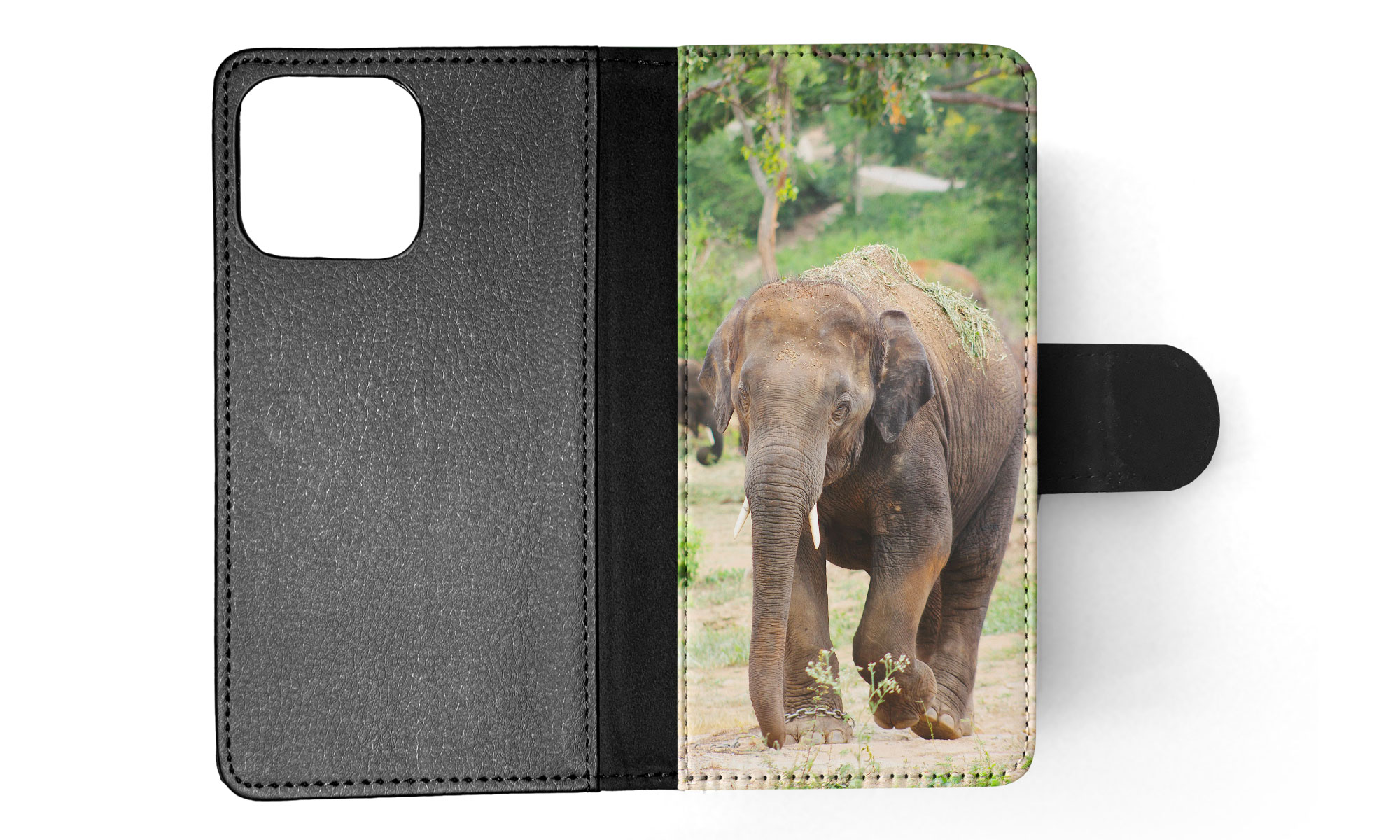 FLIP CASE FOR APPLE IPHONE|ELEPHANT 7 - Foto 29 di 193