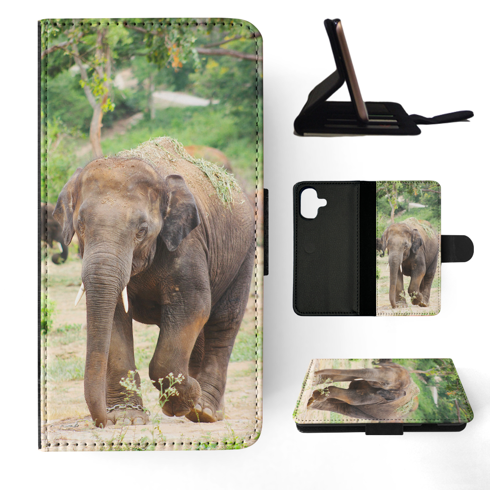 FLIP CASE FOR APPLE IPHONE|ELEPHANT 7 - Foto 21 di 193