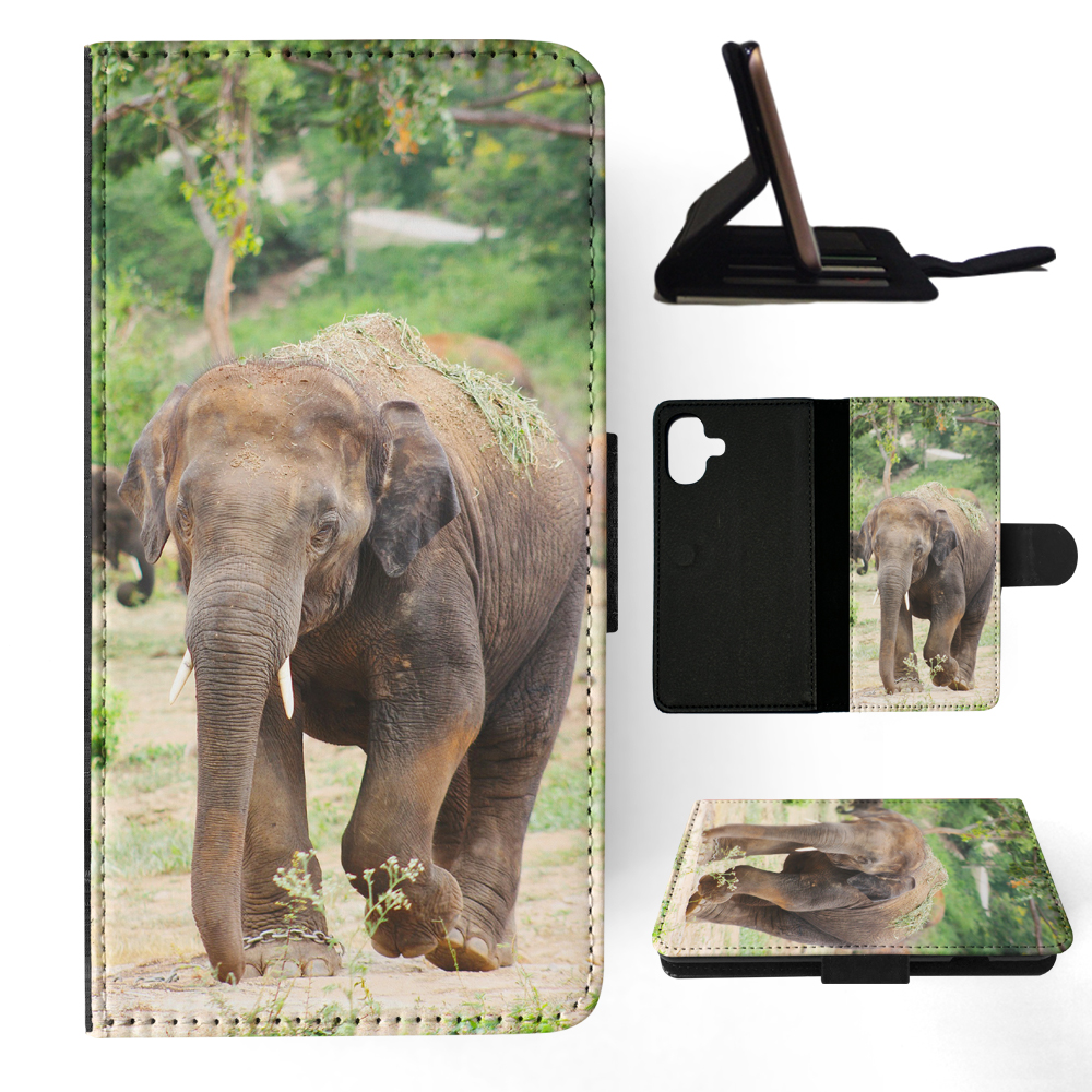 FLIP CASE FOR APPLE IPHONE|ELEPHANT 7 - Foto 16 di 193