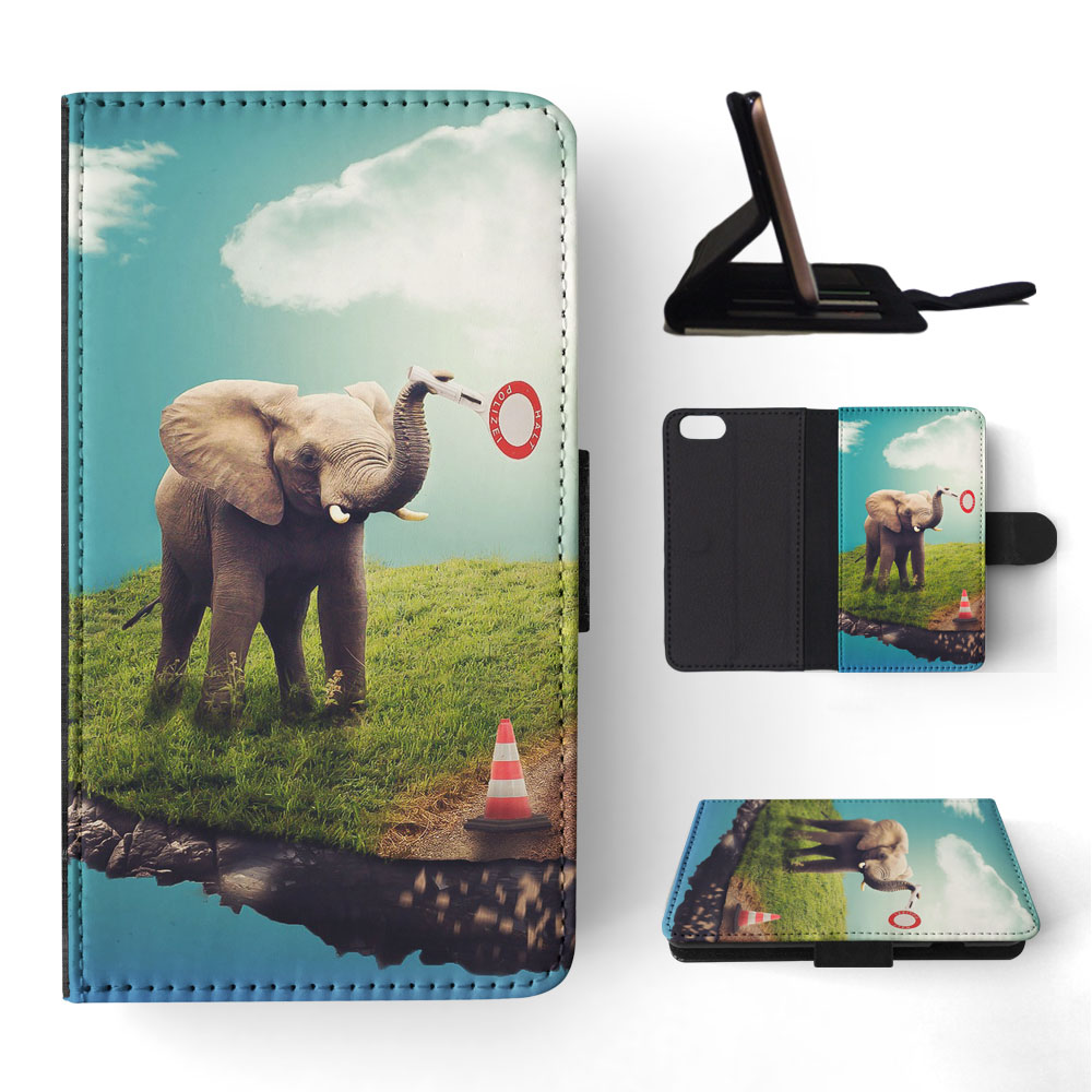 FLIP CASE FOR APPLE IPHONE|ELEPHANT 9 - Picture 169 of 193
