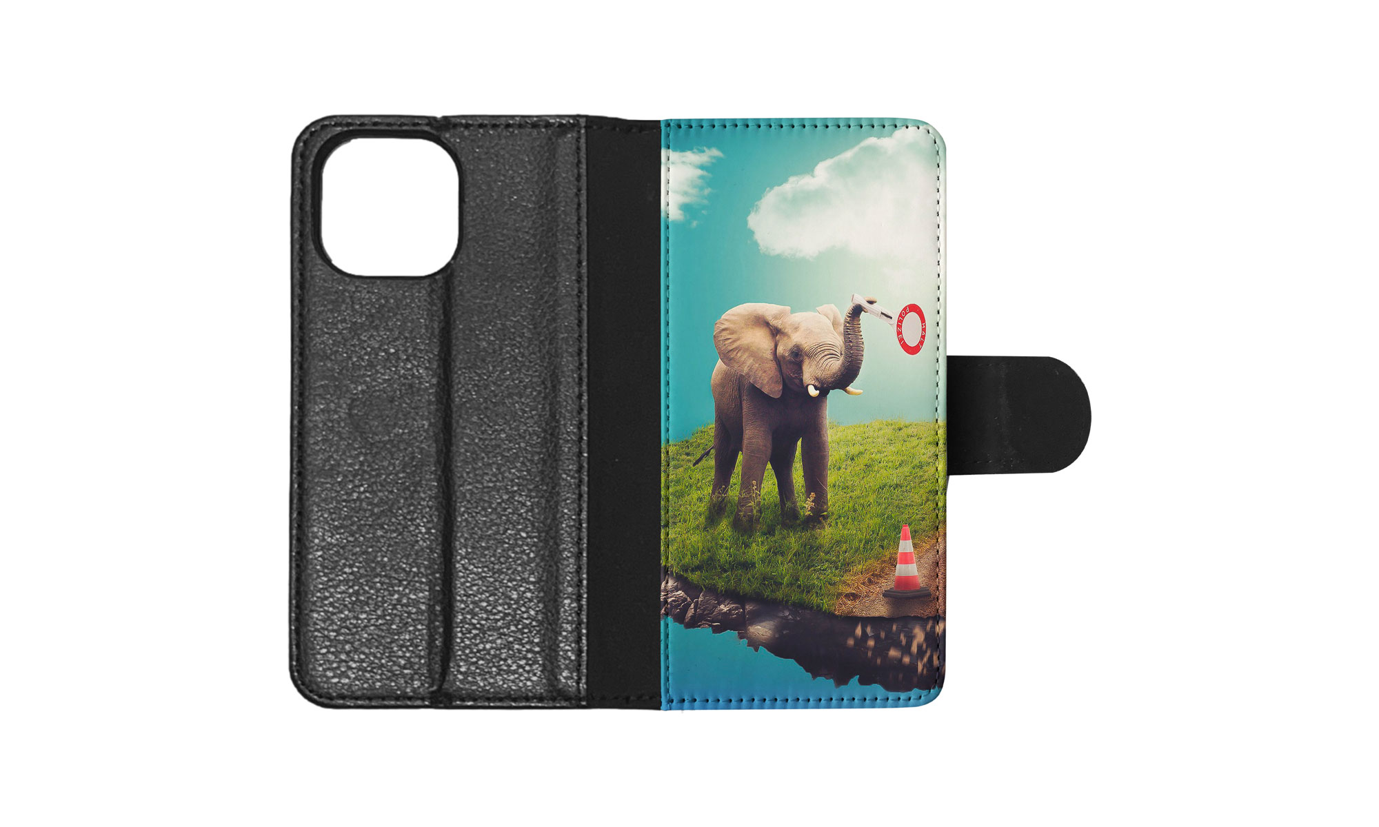 FLIP CASE FOR APPLE IPHONE|ELEPHANT 9 - Picture 84 of 193