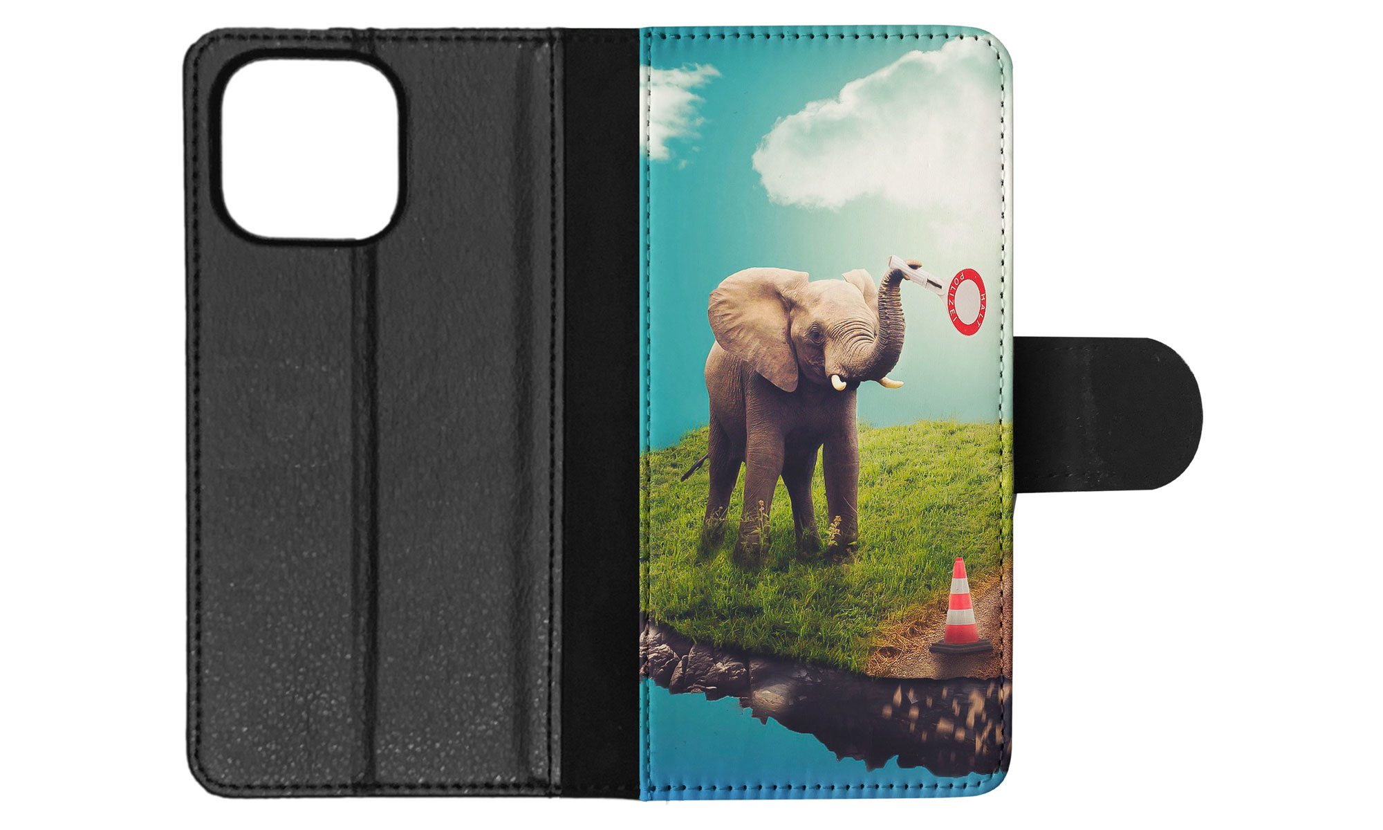 FLIP CASE FOR APPLE IPHONE|ELEPHANT 9 - Picture 69 of 193
