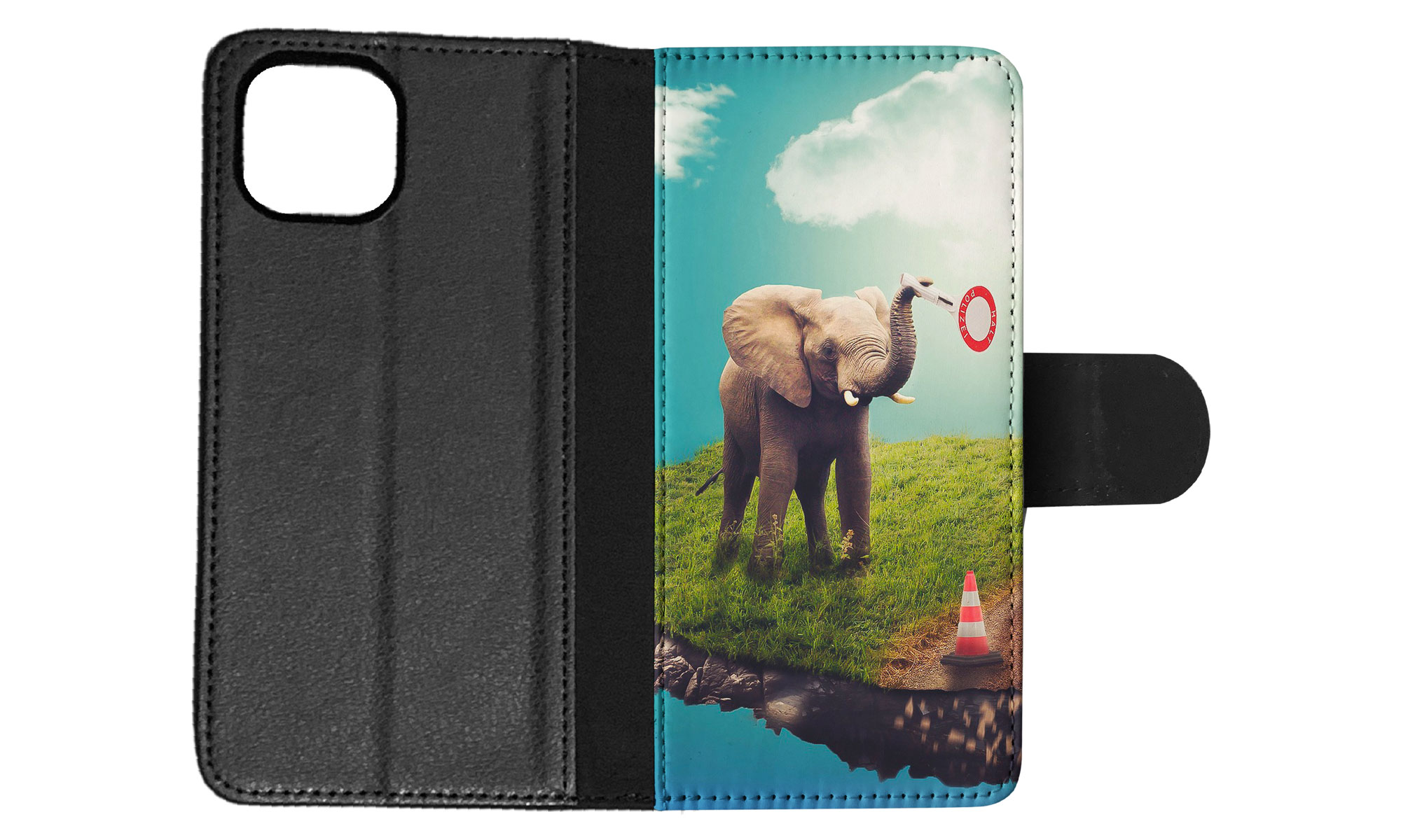 FLIP CASE FOR APPLE IPHONE|ELEPHANT 9 - Picture 59 of 193