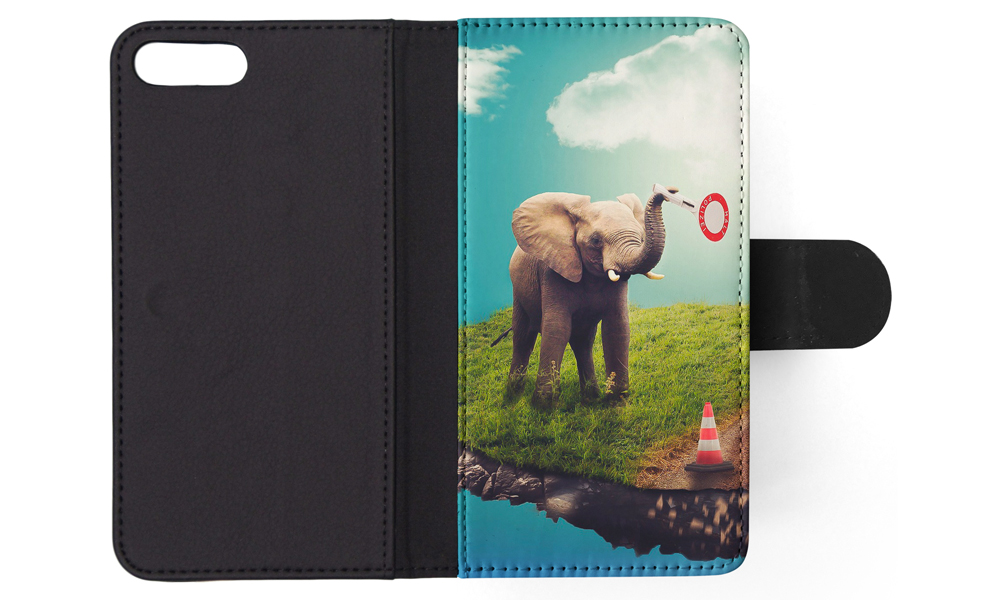 FLIP CASE FOR APPLE IPHONE|ELEPHANT 9 - Picture 132 of 193