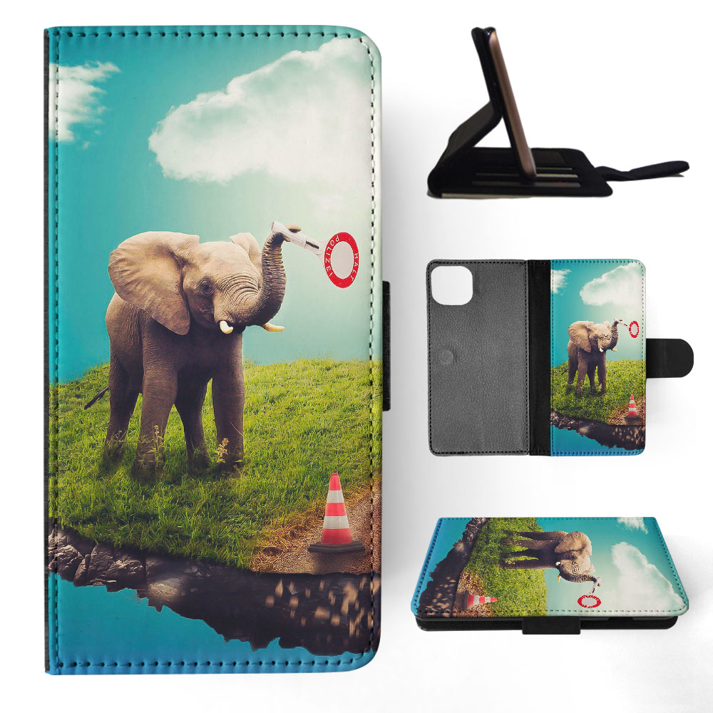 FLIP CASE FOR APPLE IPHONE|ELEPHANT 9 - Picture 36 of 193