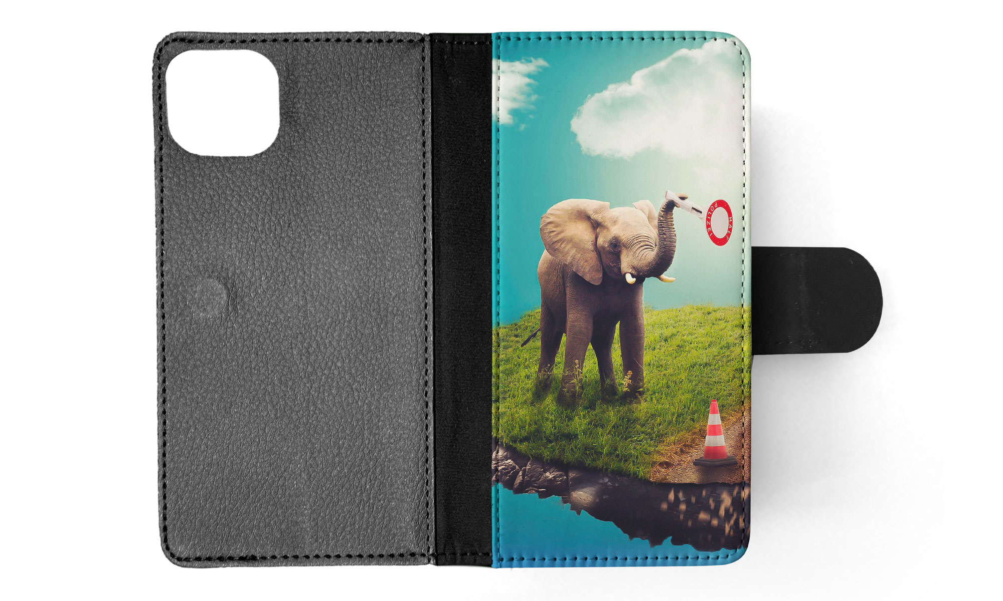 FLIP CASE FOR APPLE IPHONE|ELEPHANT 9 - Picture 39 of 193