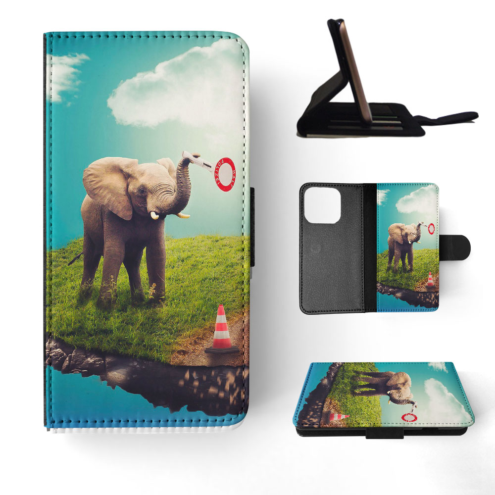 FLIP CASE FOR APPLE IPHONE|ELEPHANT 9 - Picture 31 of 193