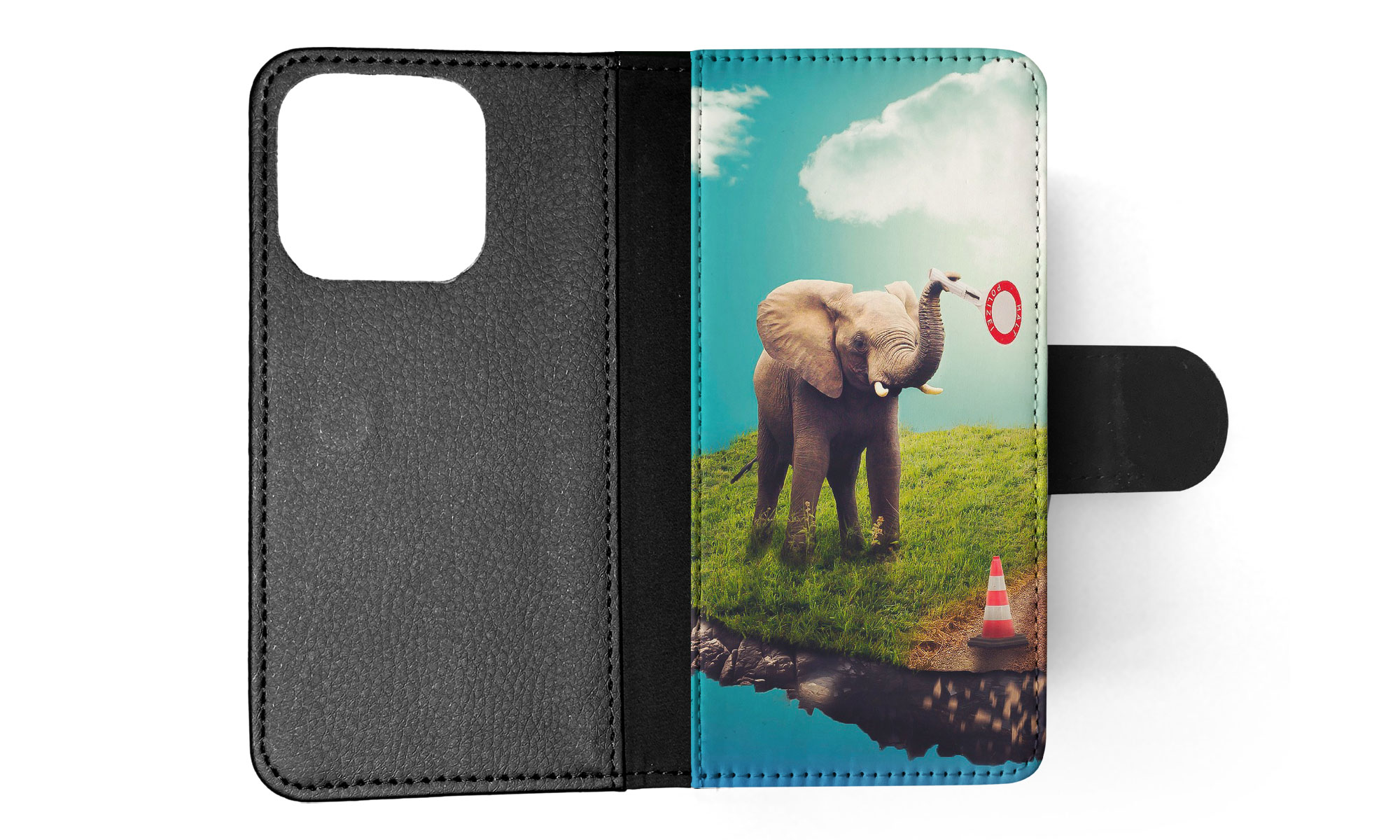 FLIP CASE FOR APPLE IPHONE|ELEPHANT 9 - Picture 34 of 193