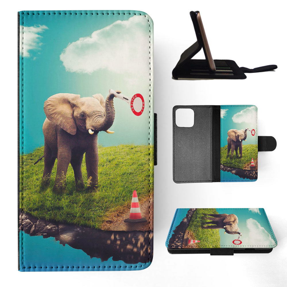 FLIP CASE FOR APPLE IPHONE|ELEPHANT 9 - Picture 26 of 193