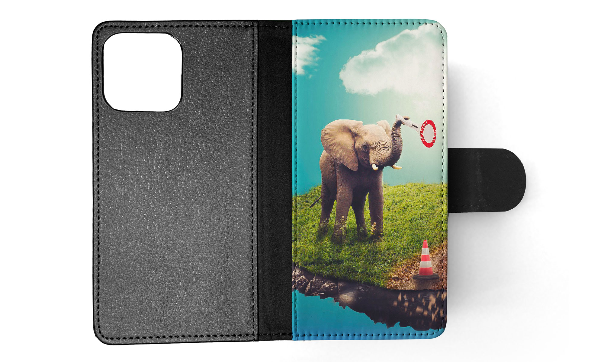 FLIP CASE FOR APPLE IPHONE|ELEPHANT 9 - Picture 29 of 193