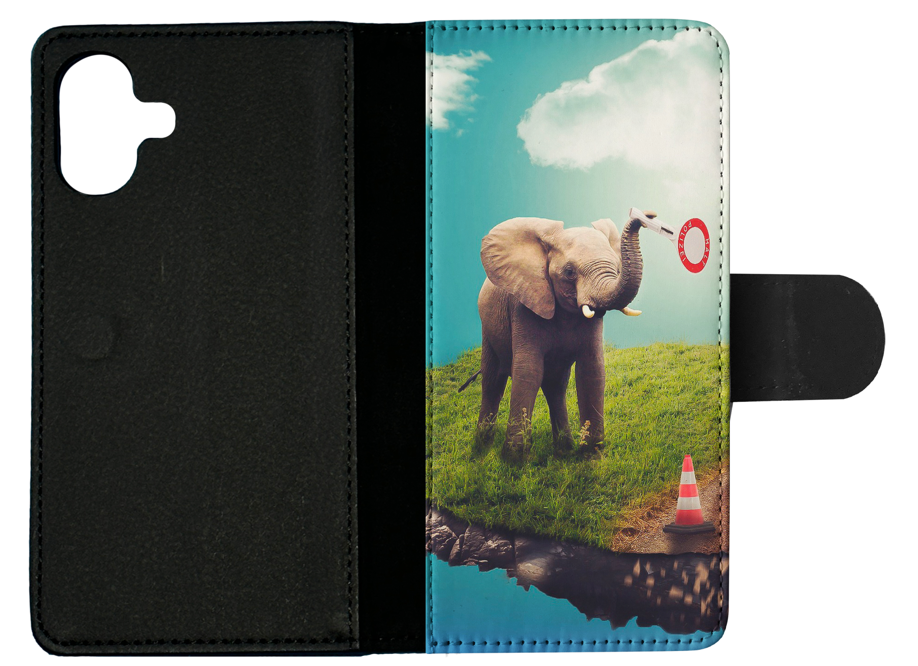 FLIP CASE FOR APPLE IPHONE|ELEPHANT 9 - Picture 19 of 193