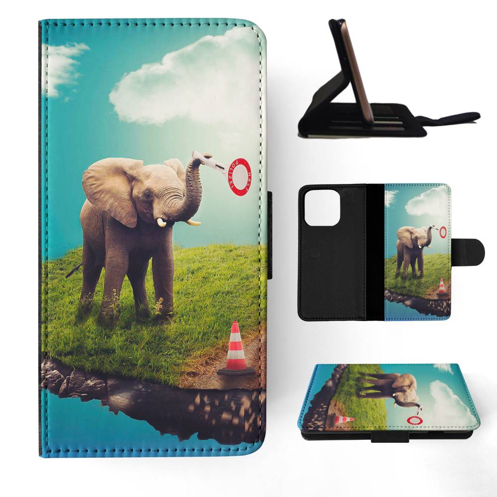 FLIP CASE FOR APPLE IPHONE|ELEPHANT 9 - Picture 11 of 193