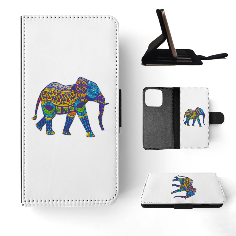 FLIP CASE FOR APPLE IPHONE|ELEPHANT 19 - Picture 31 of 193