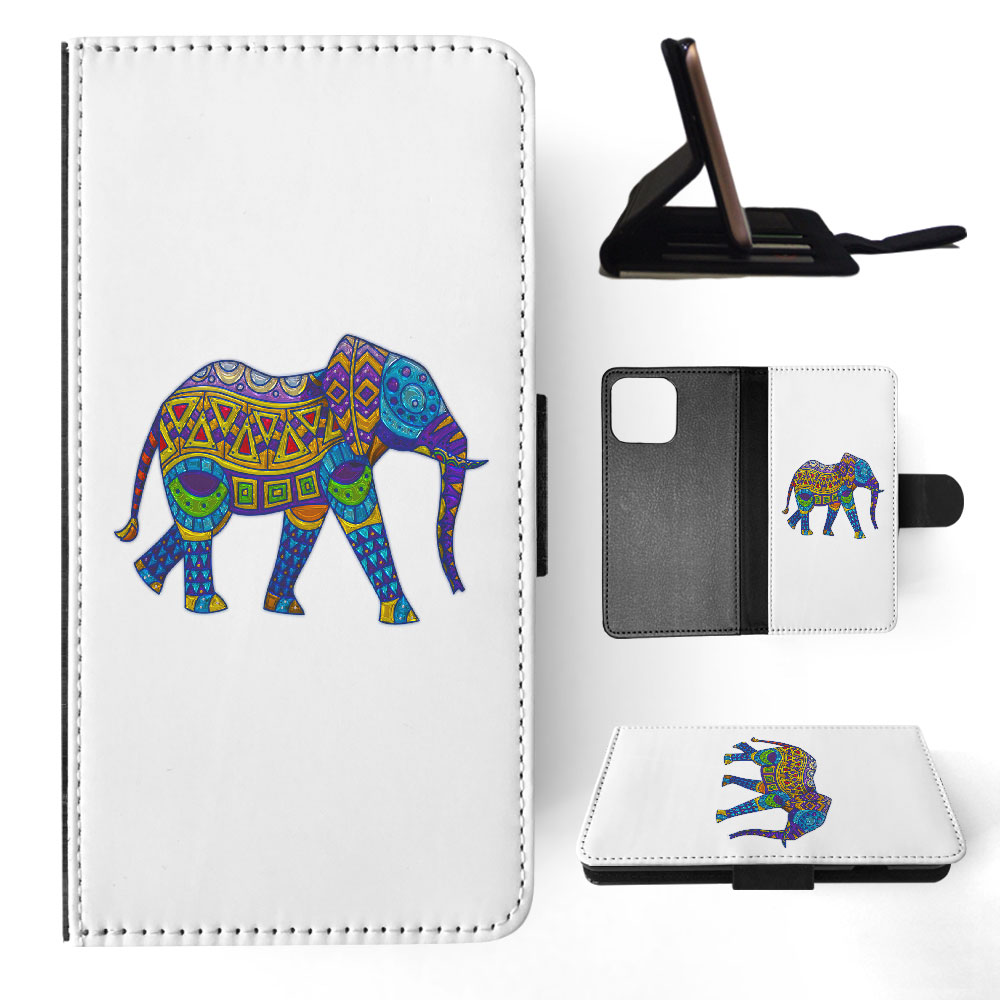 FLIP CASE FOR APPLE IPHONE|ELEPHANT 19 - Picture 26 of 193