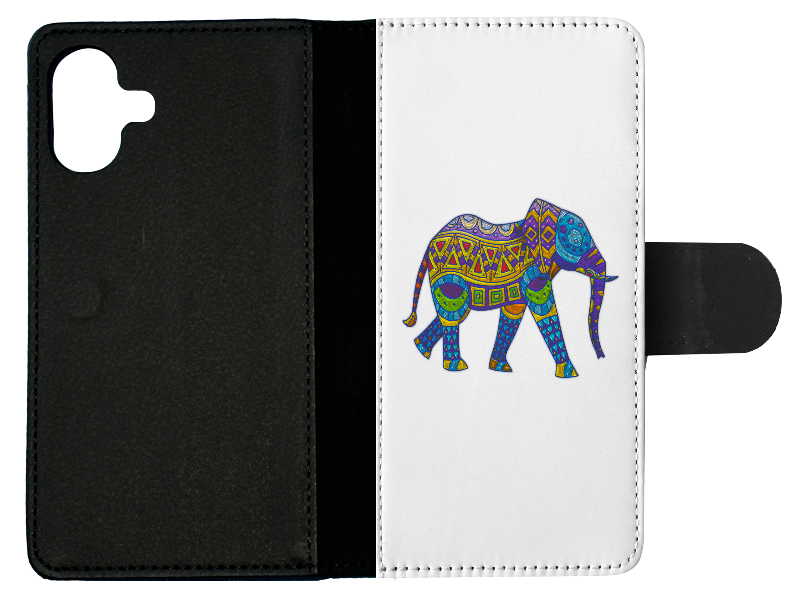 FLIP CASE FOR APPLE IPHONE|ELEPHANT 19 - Picture 19 of 193