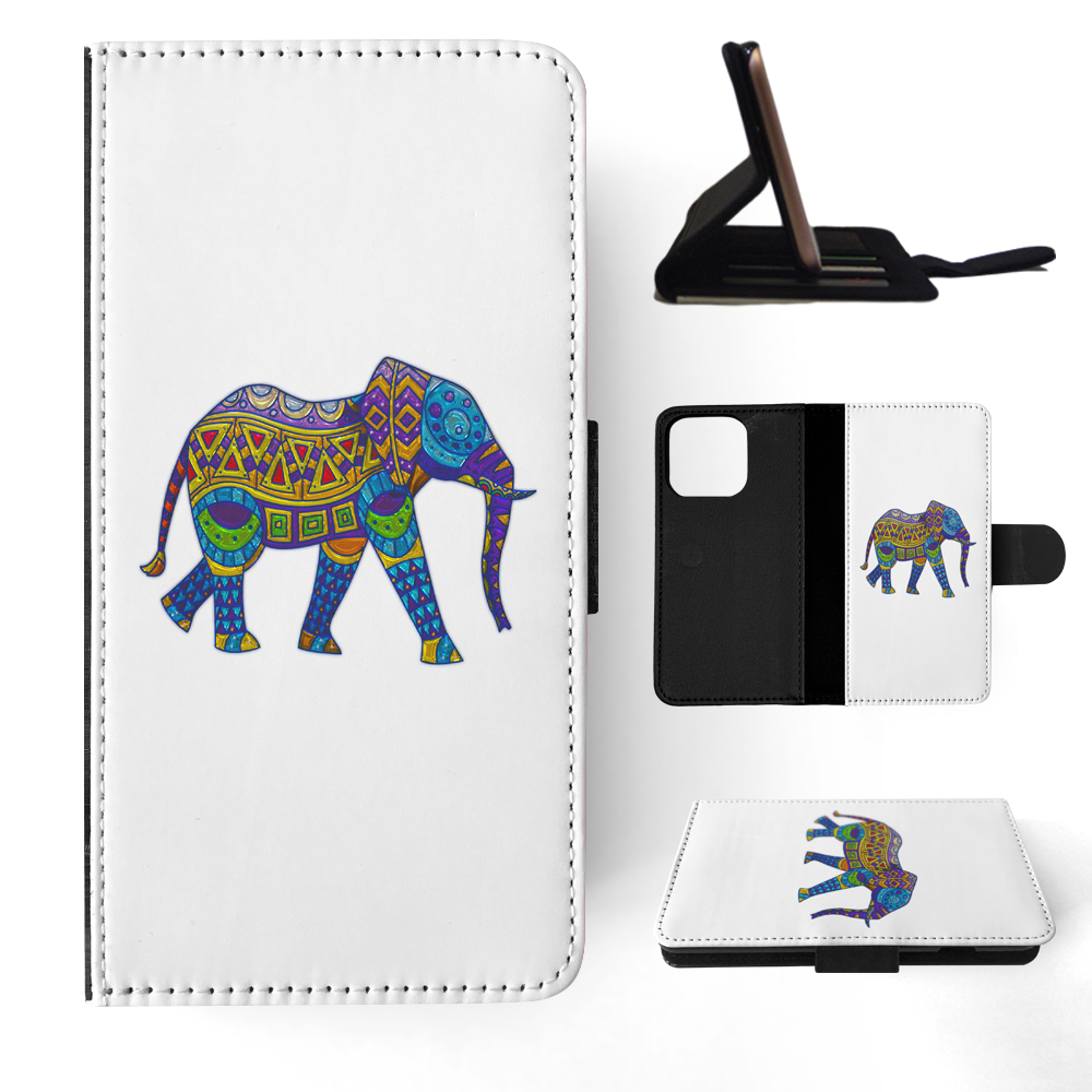 FLIP CASE FOR APPLE IPHONE|ELEPHANT 19 - Picture 11 of 193