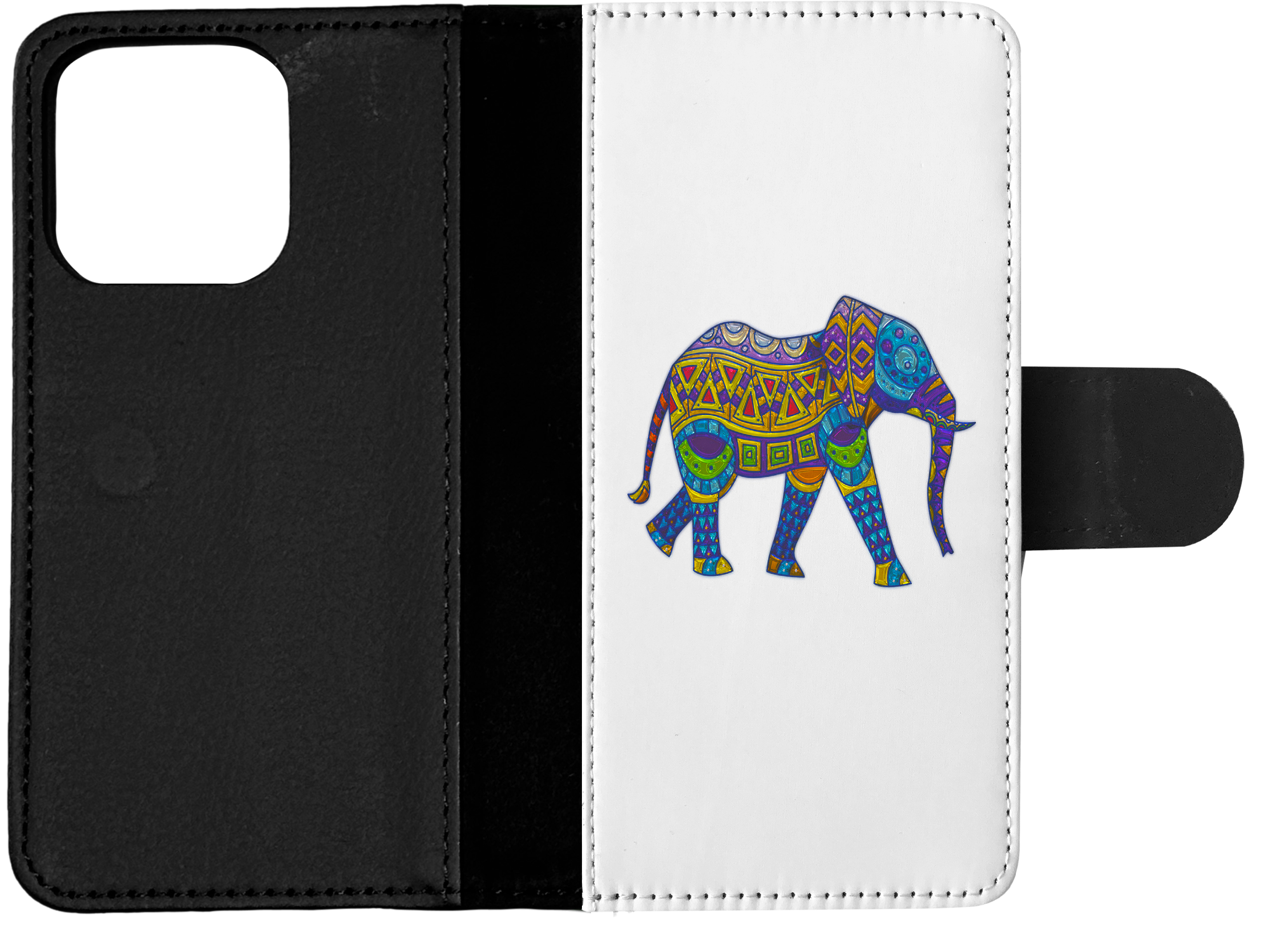 FLIP CASE FOR APPLE IPHONE|ELEPHANT 19 - Picture 14 of 193