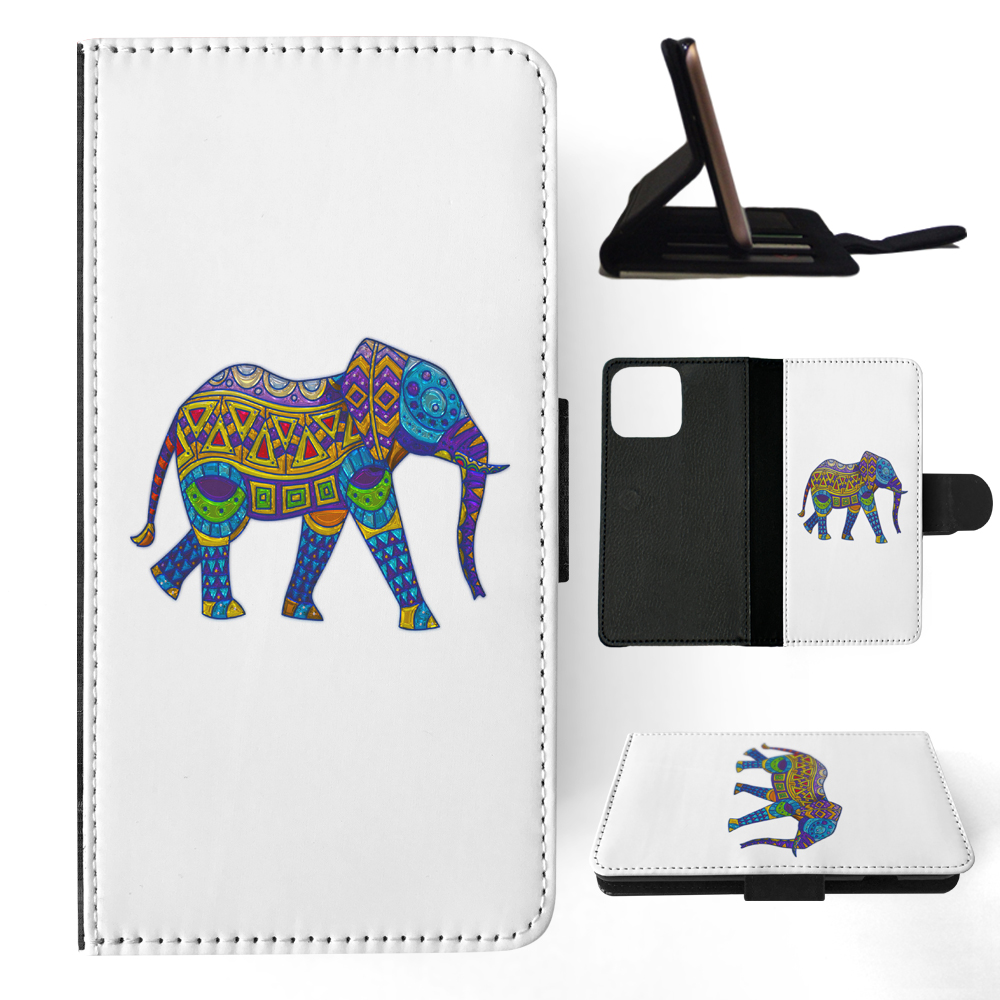 FLIP CASE FOR APPLE IPHONE|ELEPHANT 19 - Picture 6 of 193