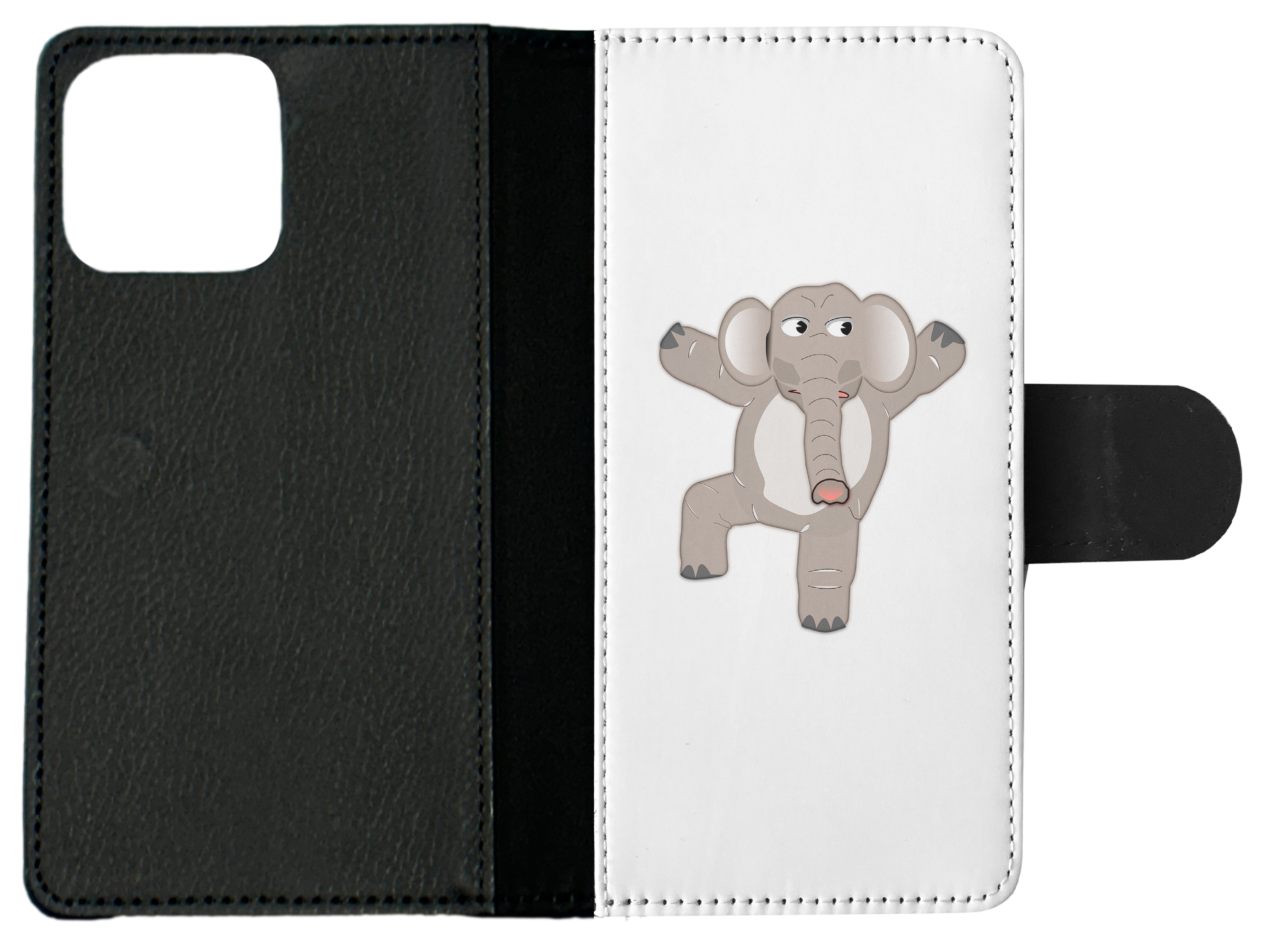 FLIP CASE FOR APPLE IPHONE|ELEPHANT 26 - Imagen 9 de 193