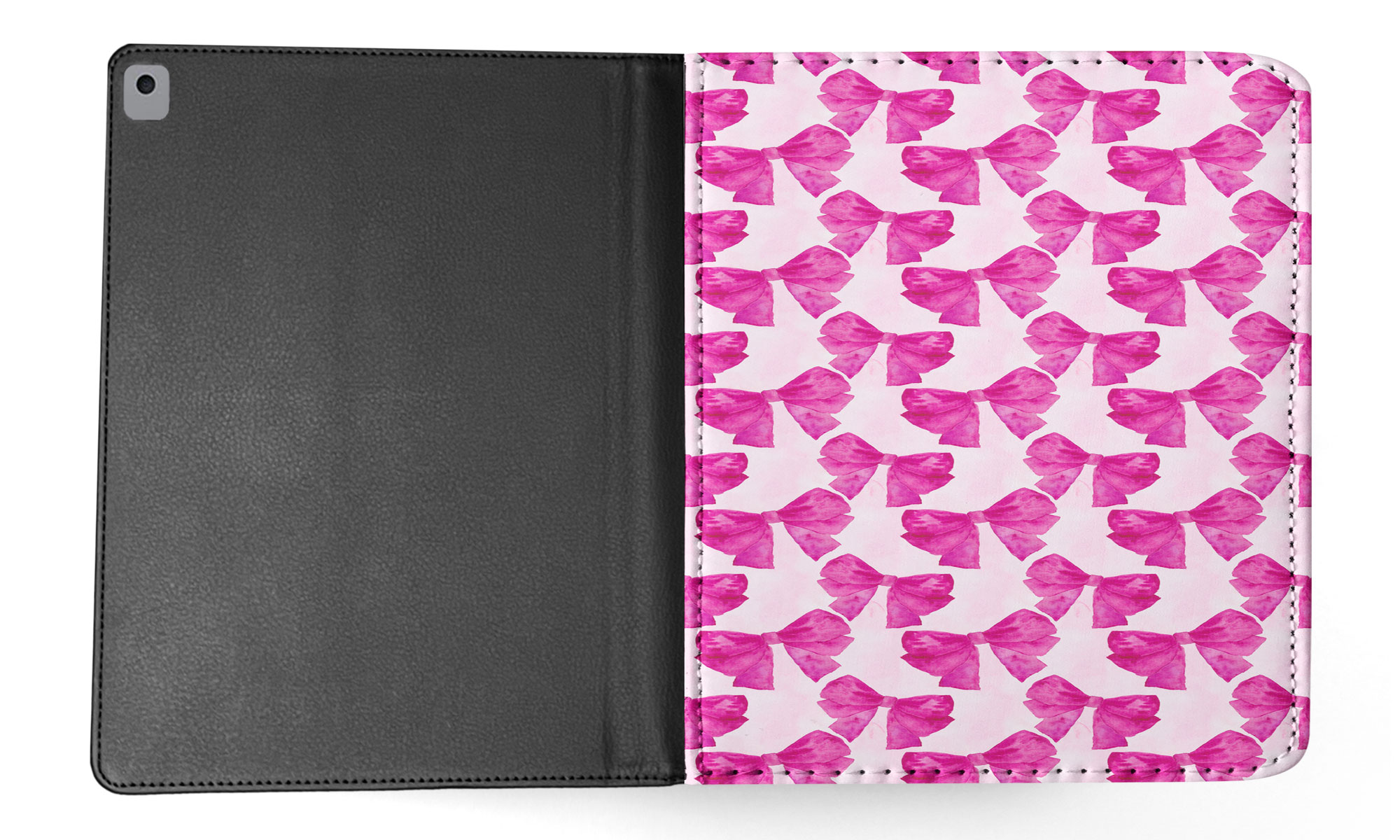 CASE COVER FOR APPLE IPAD|FASHION PINK BOW TIE PATTERN - Bild 24 von 55
