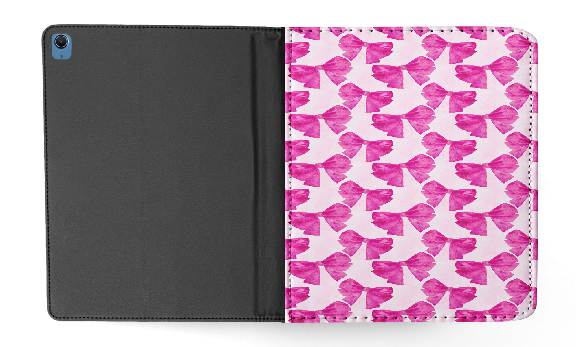 CASE COVER FOR APPLE IPAD|FASHION PINK BOW TIE PATTERN - Bild 14 von 55