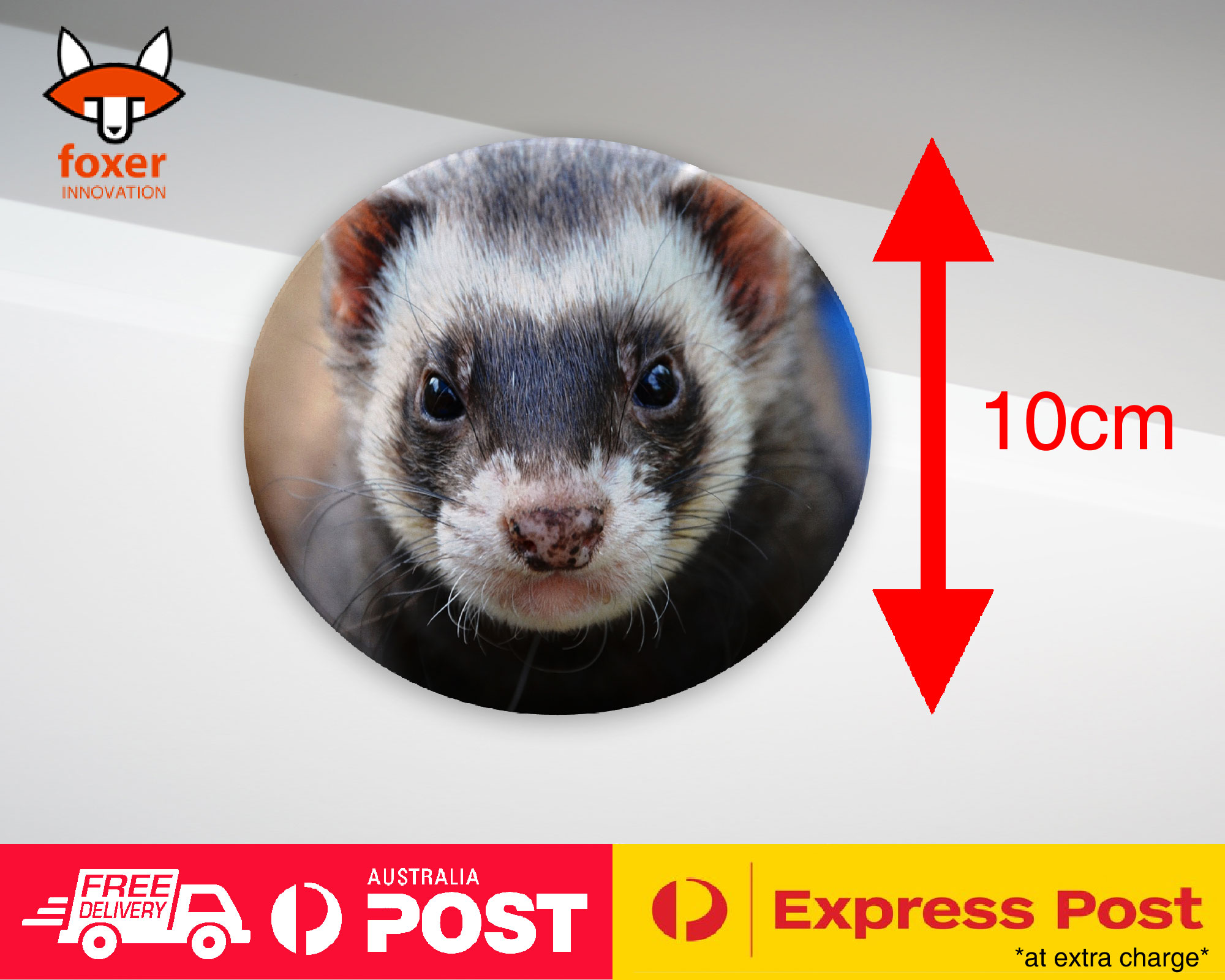 COASTER COFFEE DRINKING MAT|FERRETS PET ANIMAL 7