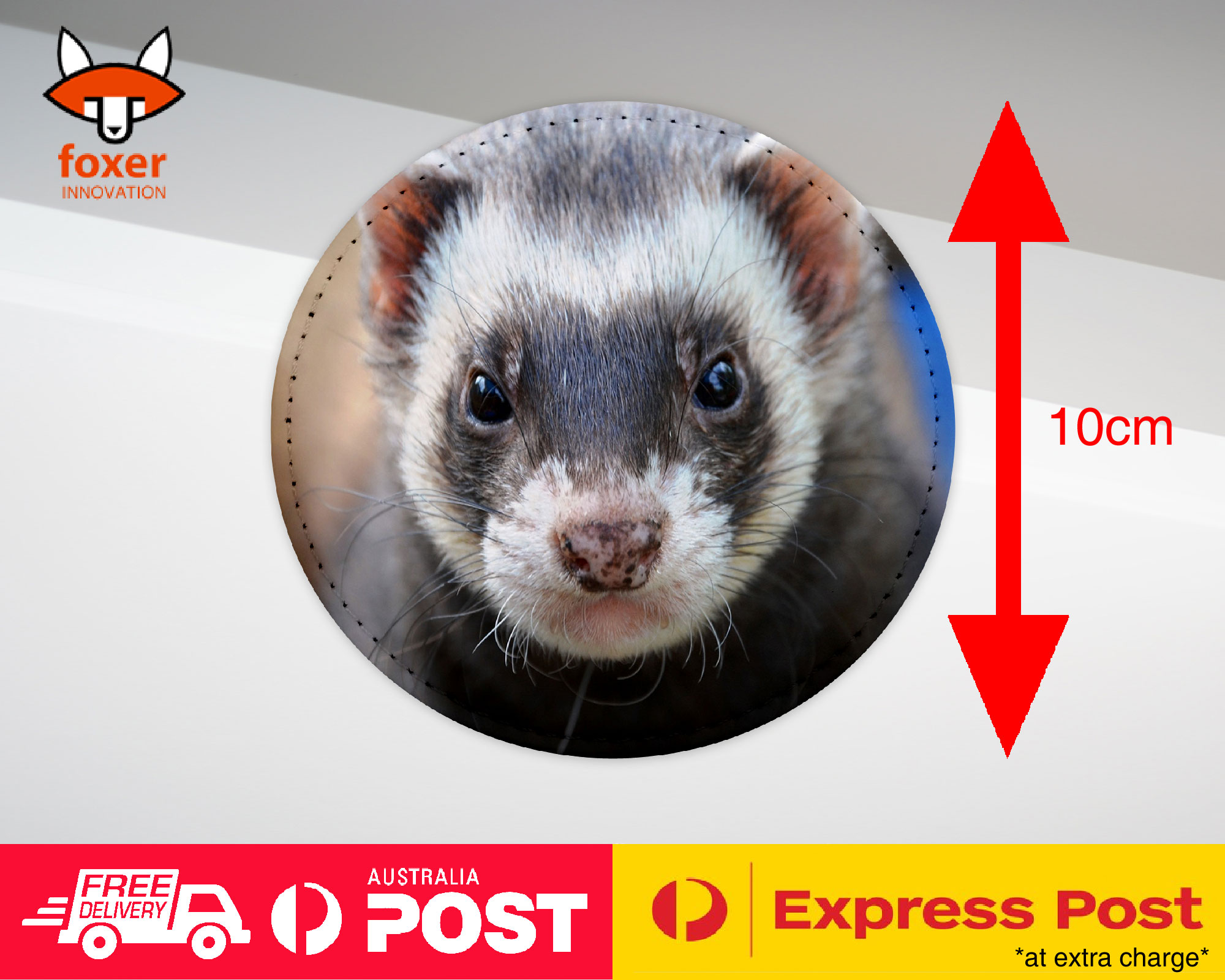 COASTER COFFEE DRINKING MAT|FERRETS PET ANIMAL 7