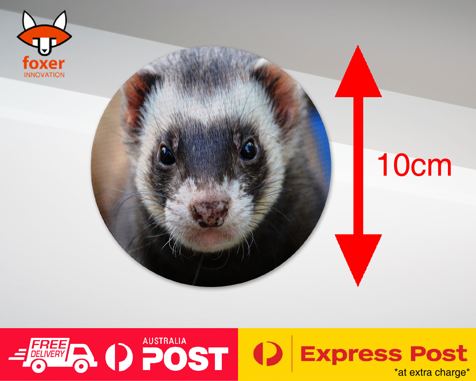 COASTER COFFEE DRINKING MAT|FERRETS PET ANIMAL 7