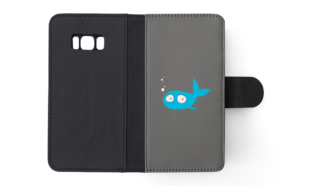 FLIP CASE FOR SAMSUNG GALAXY|MINIMALIST FISH - Picture 109 of 120