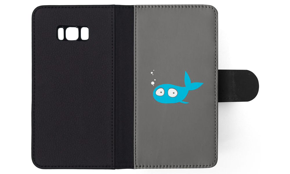 FLIP CASE FOR SAMSUNG GALAXY|MINIMALIST FISH - Picture 104 of 120