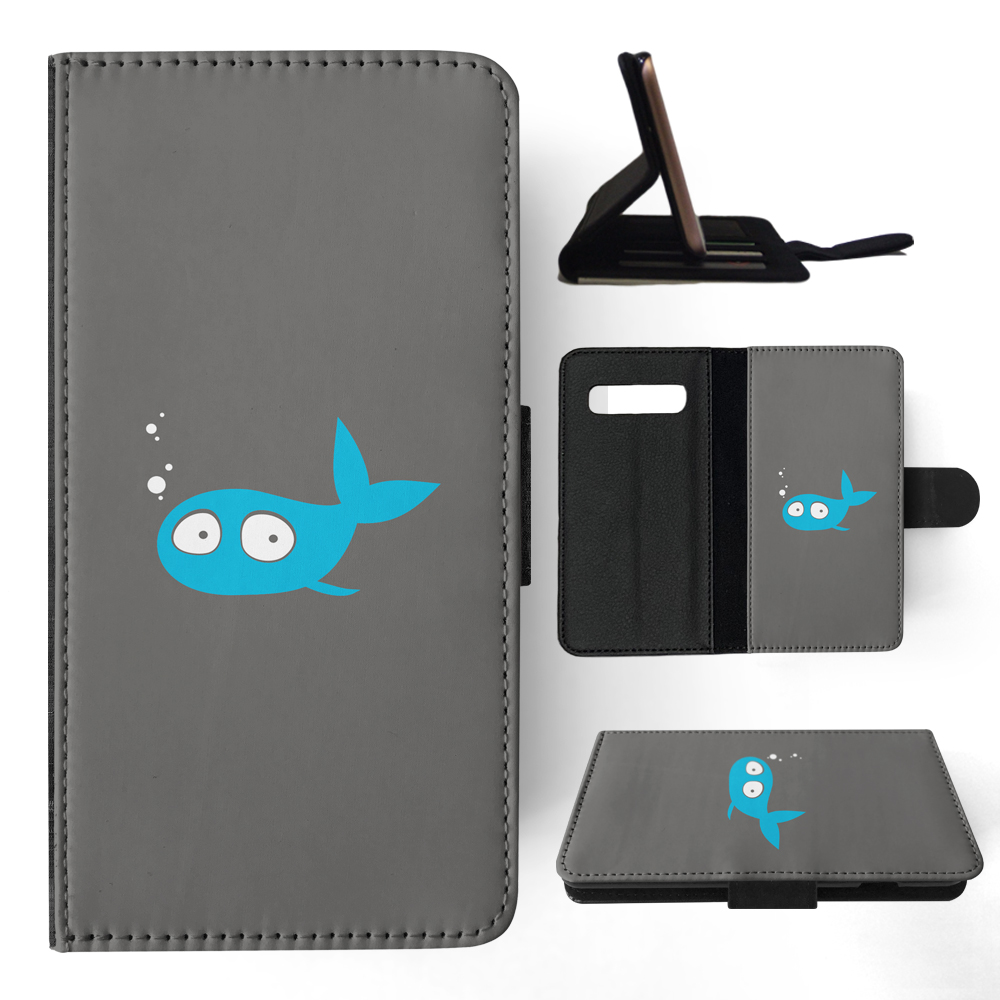 FLIP CASE FOR SAMSUNG GALAXY|MINIMALIST FISH - Picture 86 of 120