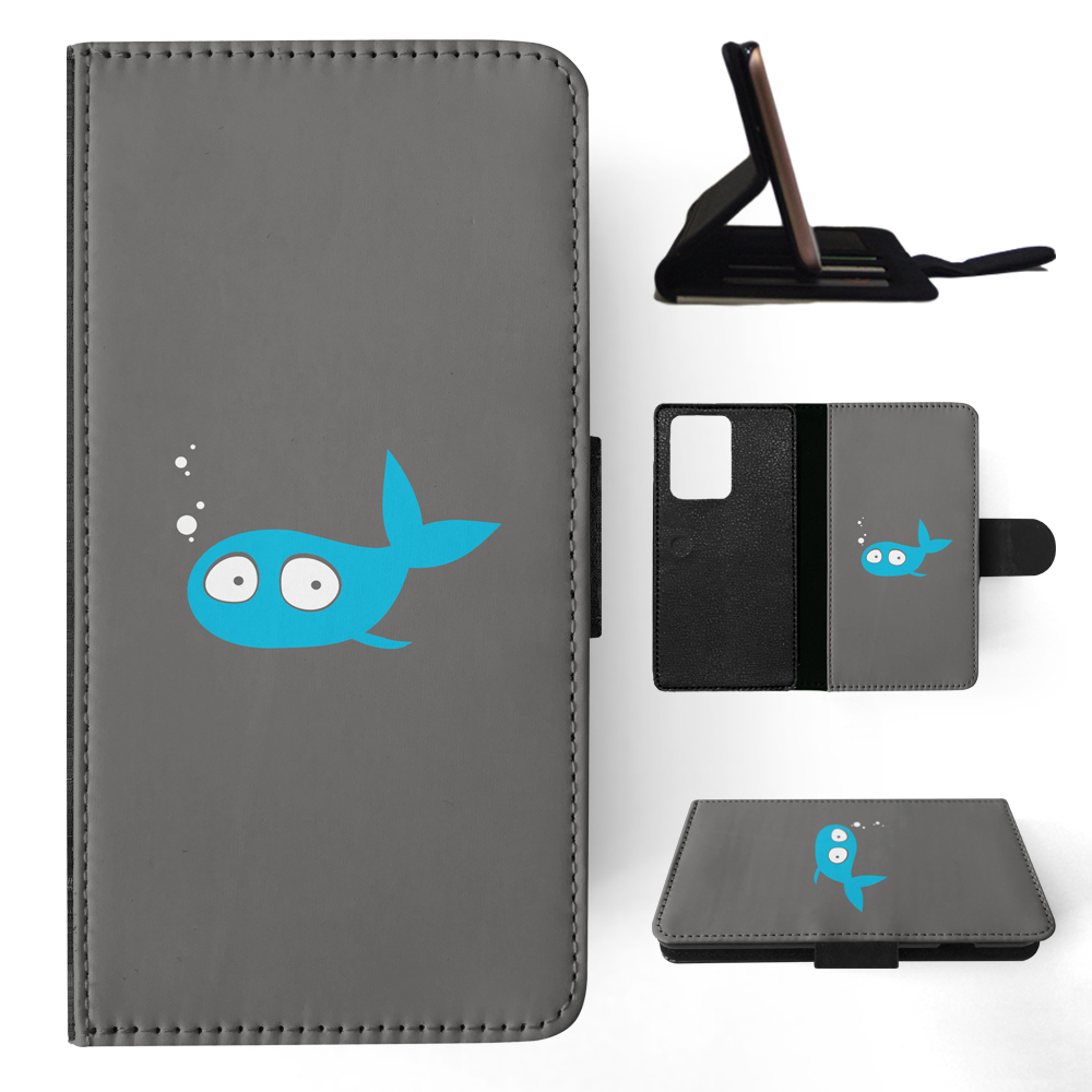 FLIP CASE FOR SAMSUNG GALAXY|MINIMALIST FISH - Picture 66 of 120